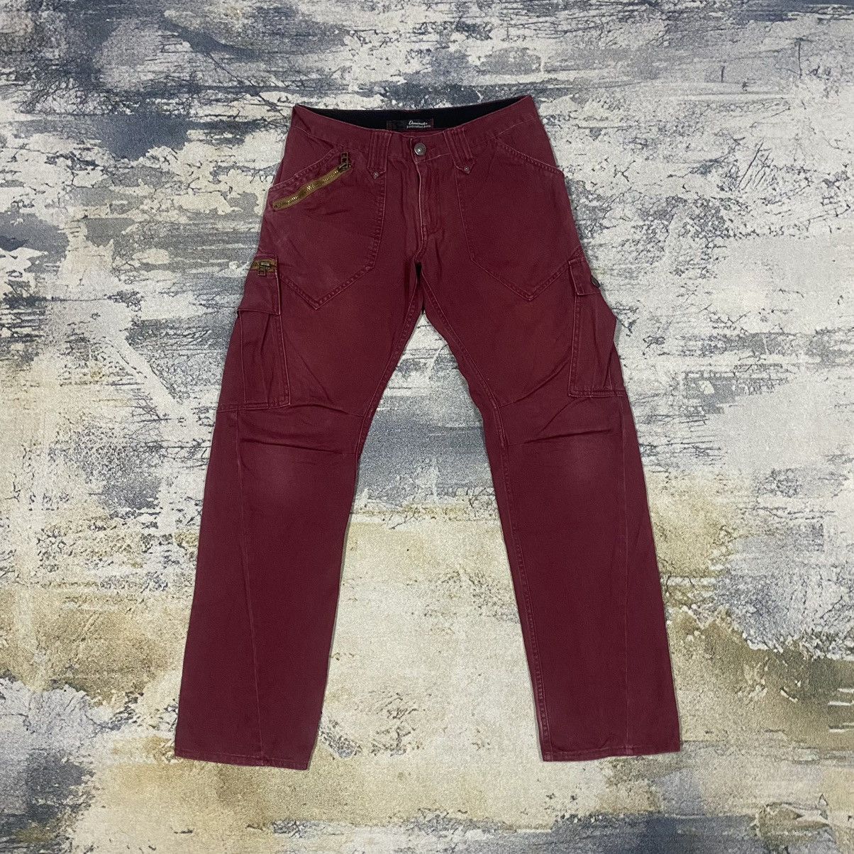 Japanese Brand × Seditionaries × Vintage Vintage Japan Dominate Slant Pocket Buckle Belt Cargo Pant Size US 31 - 1 Thumbnail