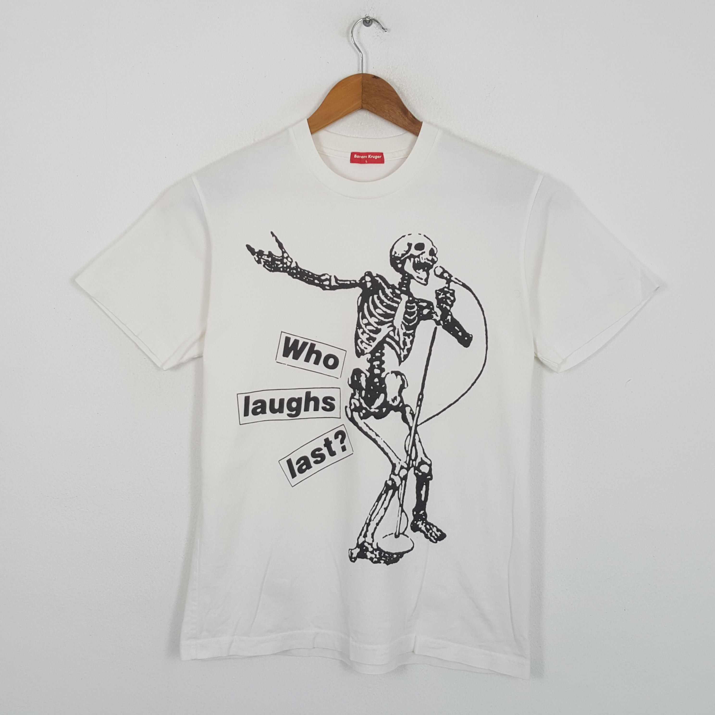 Barbara Kruger × Uniqlo × Vintage Vintage BARBARA KRUGER American Artist Art Design T-Shirts Size US L / EU 52-54 / 3 - 1 Thumbnail