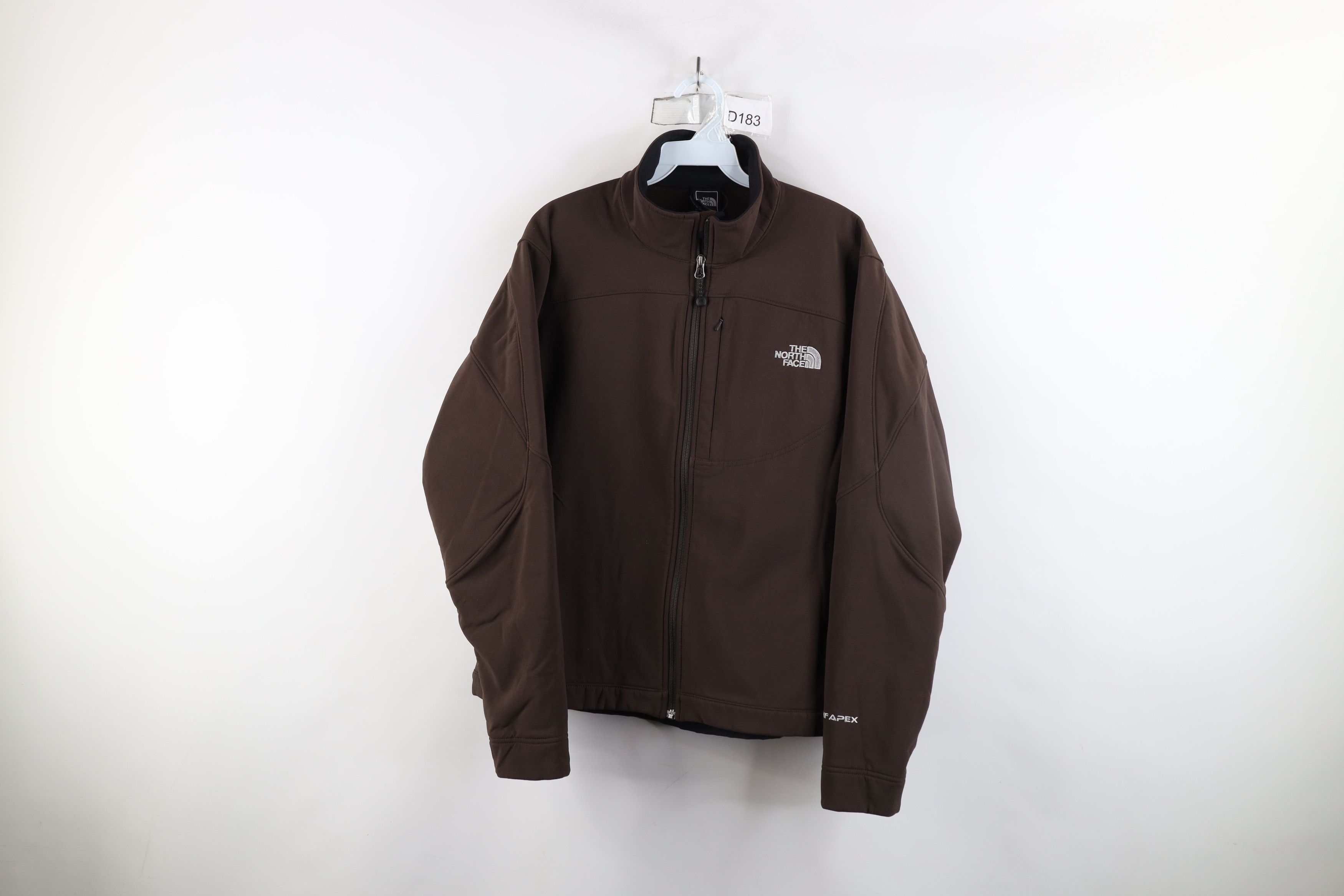 The North Face × Vintage Vintage The North Face Softshell Fleece Lined Jacket Brown Size L / US 10 / IT 46 - 1 Thumbnail