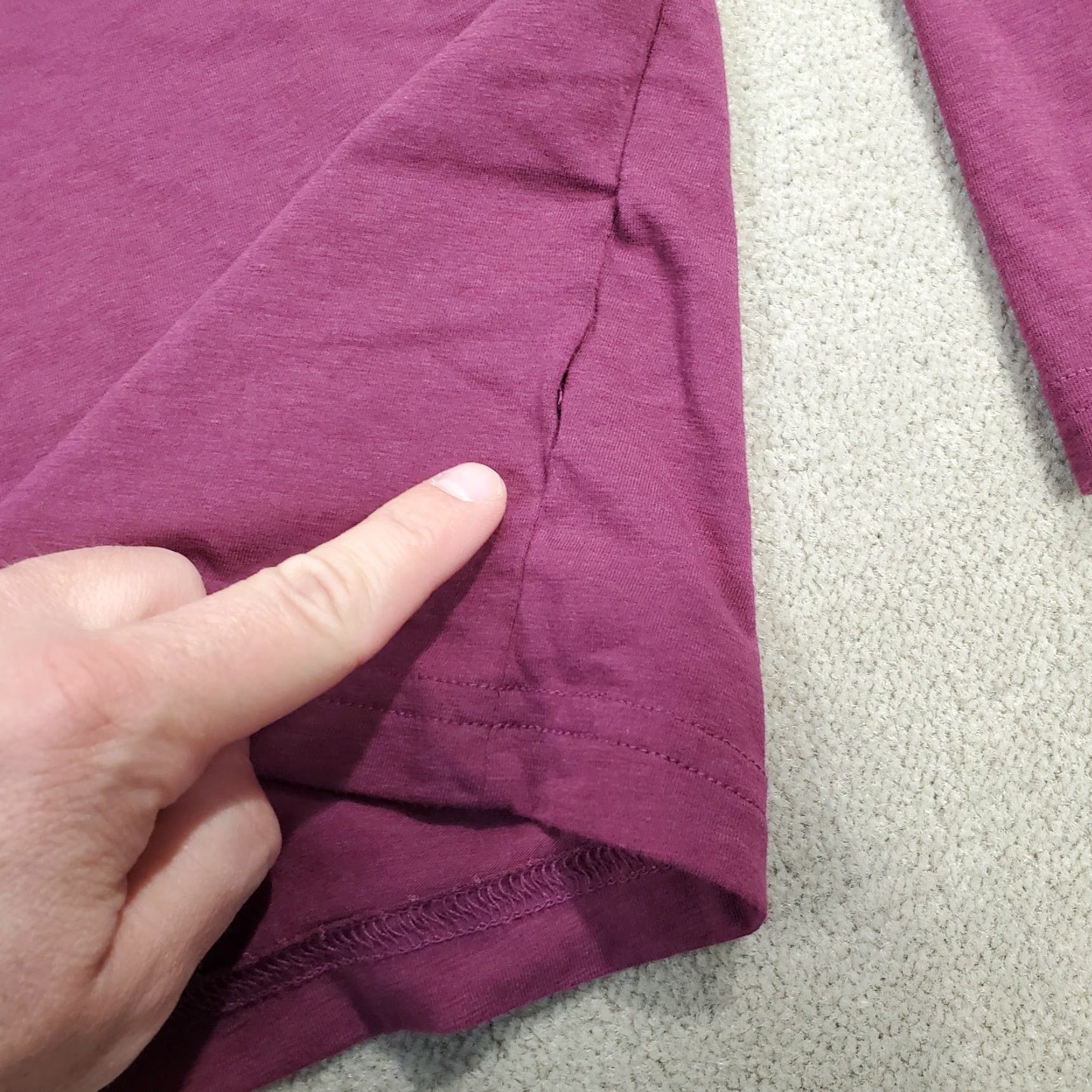 Vintage Greyson Shirt Mens XL Purple Long Sleeve Performance Stretch Solid Read Size US XL / EU 56 / 4 - 4 Thumbnail