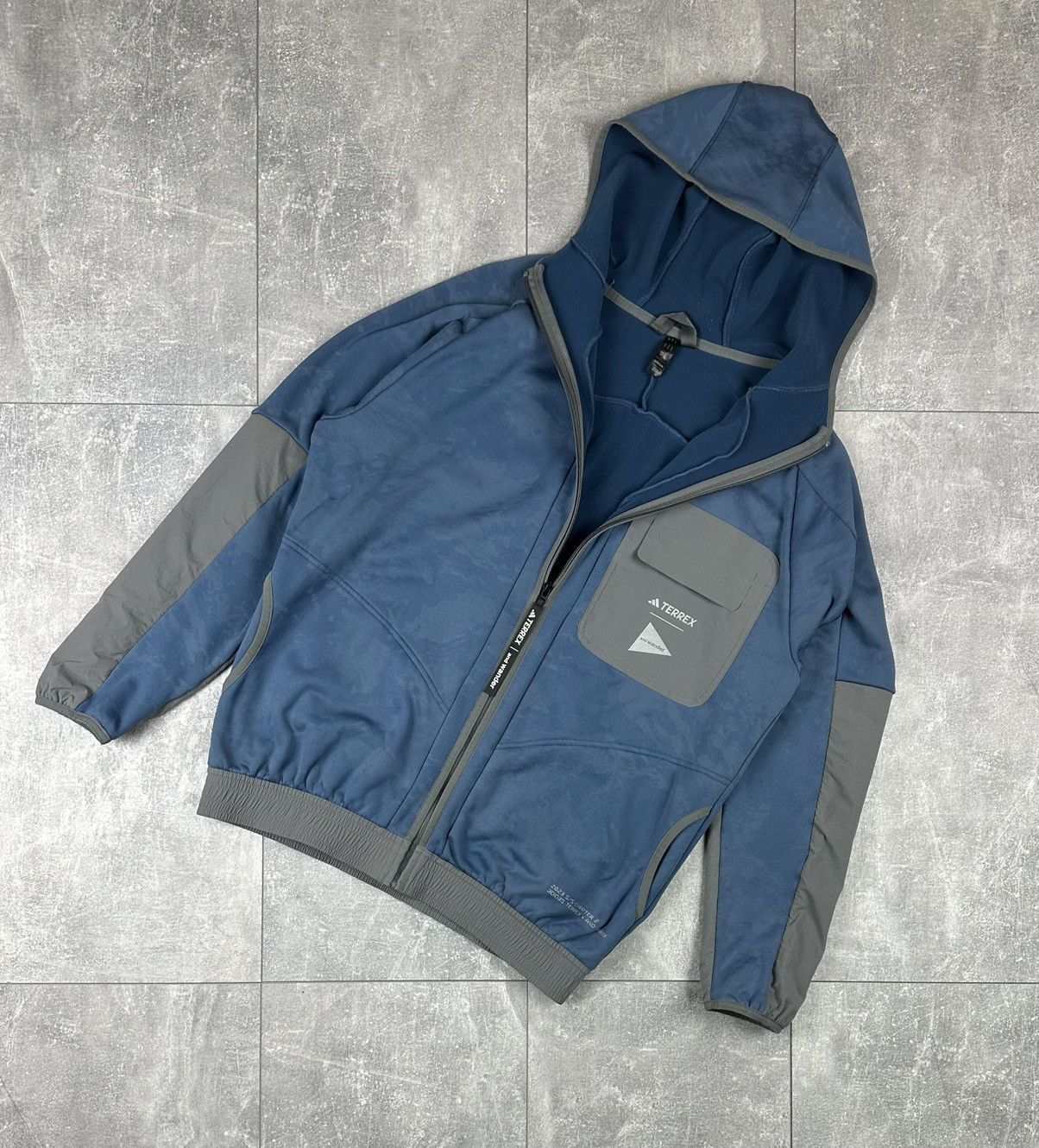 Adidas × And Wander Adidas Terrex and Wander 23ss Fleece Jacket Size US S / EU 44-46 / 1 - 2 Thumbnail