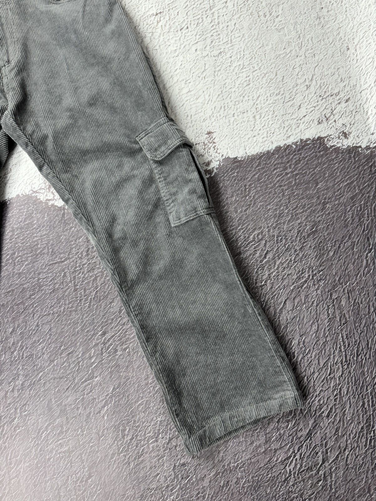 Japanese Brand Atlas for men grey corduroy utility cargo pants size 32 Size US 32 / EU 48 - 4 Thumbnail