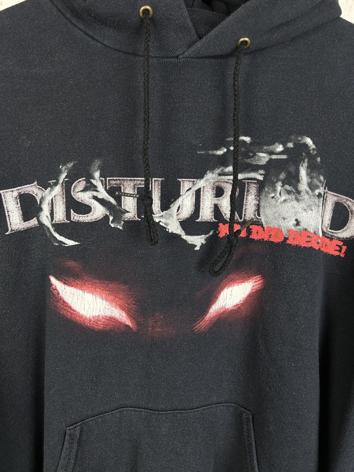 Band Tees 00s Vintage Disturbed You Did Decide Rock Band Hoodie Black Size US M / EU 48-50 / 2 - 2 Thumbnail