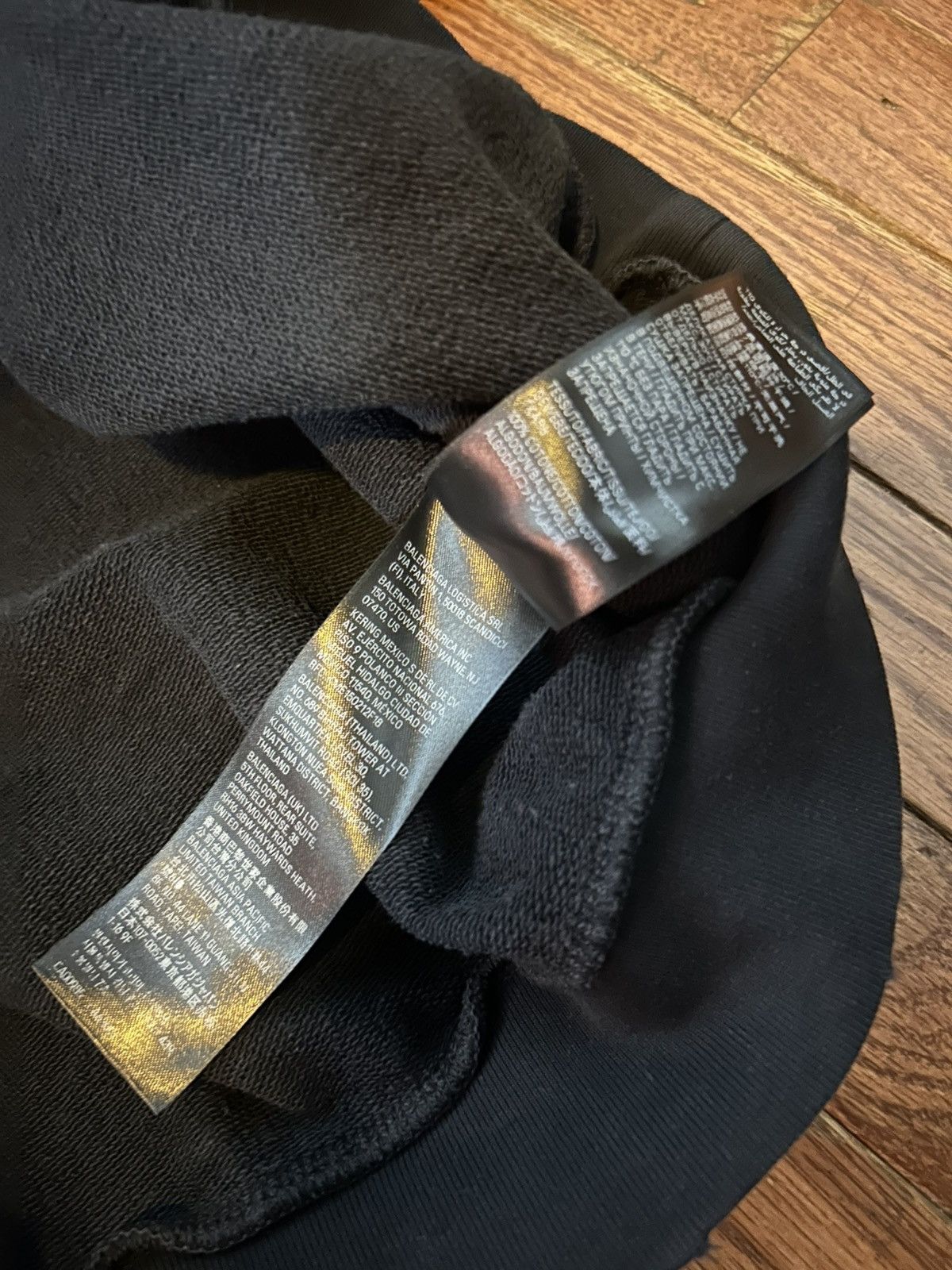 Balenciaga Balenciaga Est. 1917 Logo Hoodie - Size Large Size US L / EU 52-54 / 3 - 4 Thumbnail