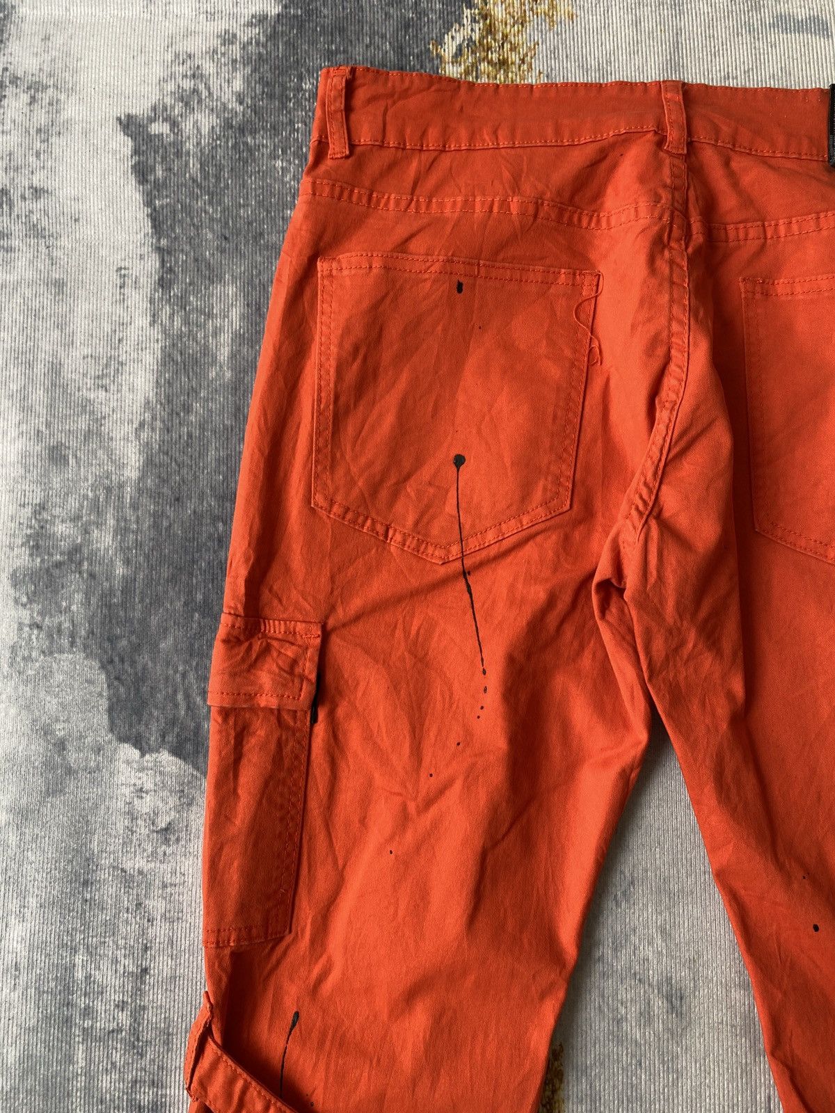 Japanese Brand × Seditionaries Denim City Bondage Splatter Design Punk Jeans Size US 34 / EU 50 - 13 Thumbnail
