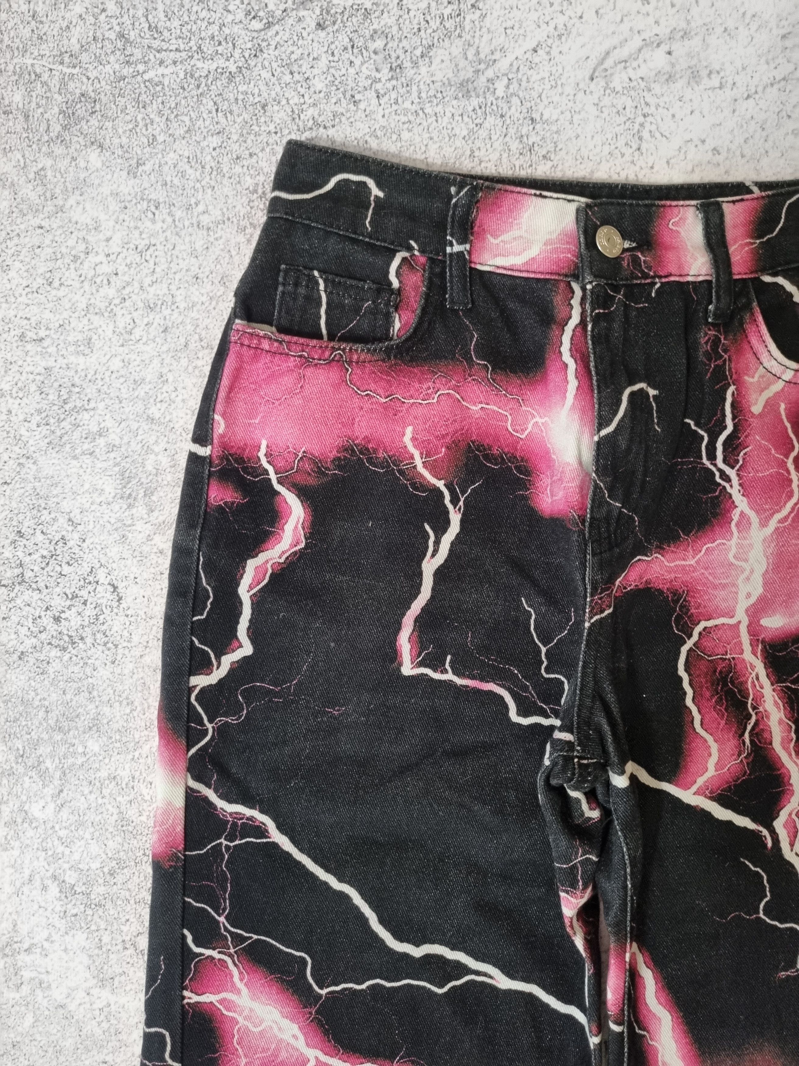 Jaded London Jaded London Purple Lightning Pants Size 25" / US 0 / IT 36 - 4 Thumbnail