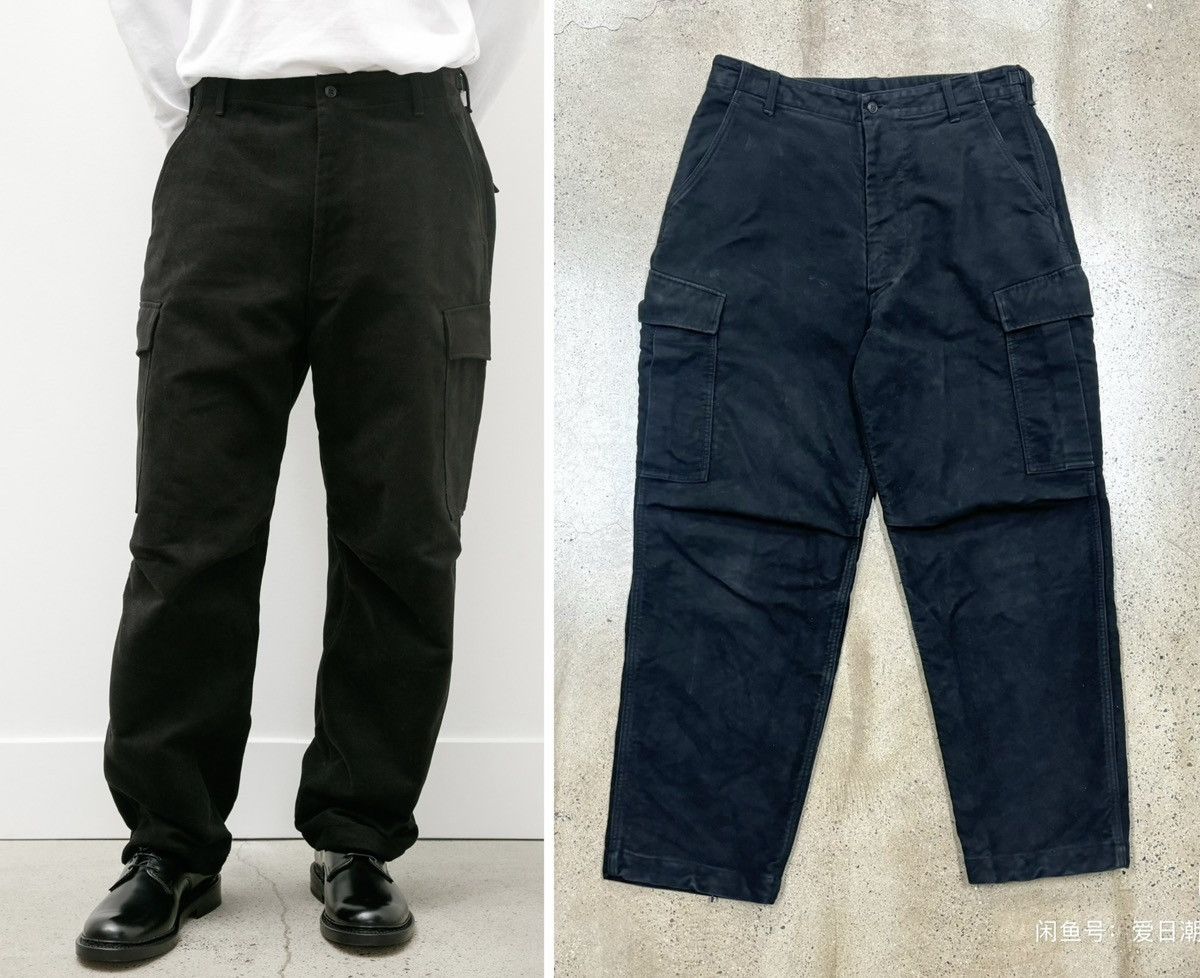 Comoli Comoli Moleskin Bdu Pant Black，size 3 Size US 34 / EU 50 - 1 Thumbnail