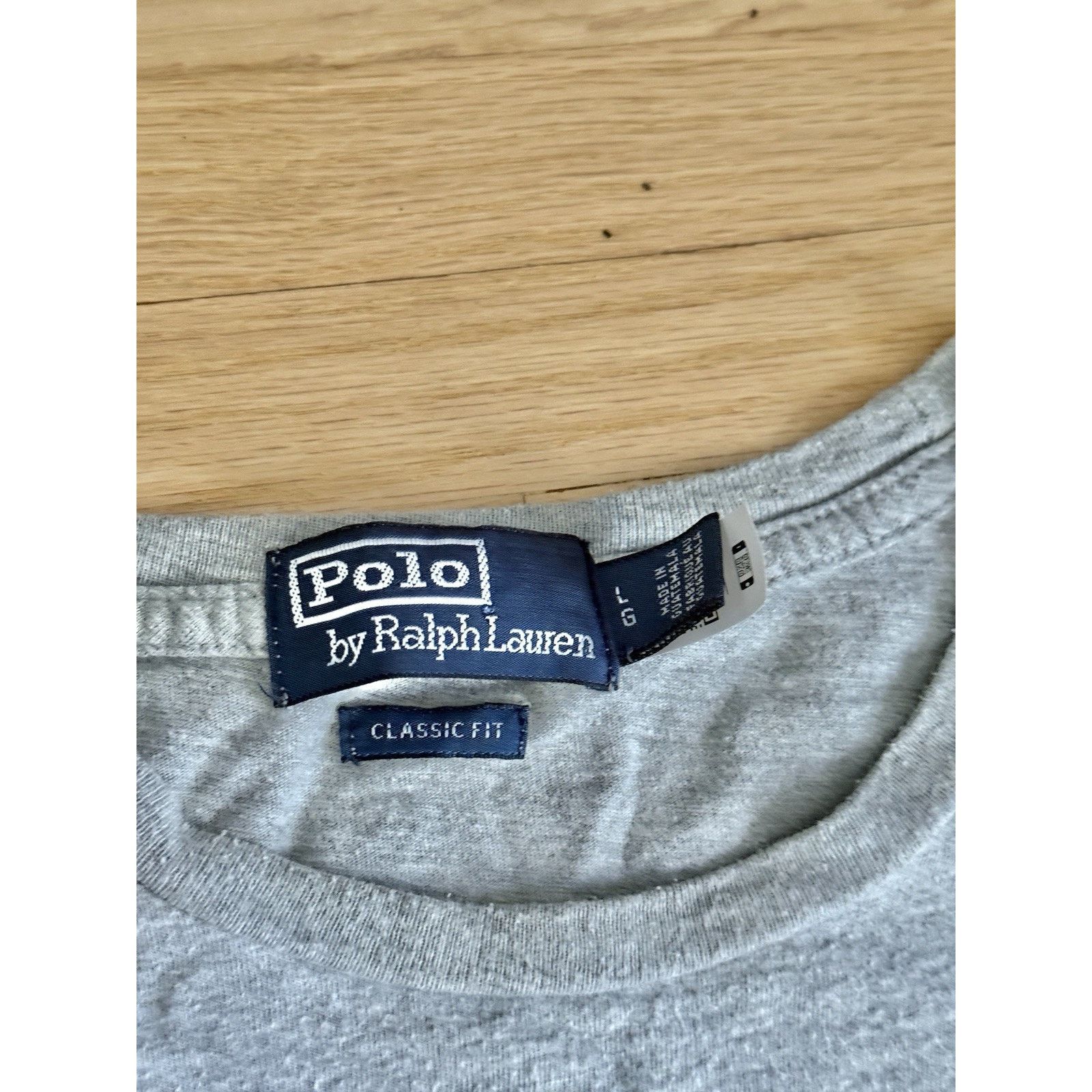 Ralph Lauren Vintage Polo American Flag Shirt Mens L Grey Ralph Lauren Size US L / EU 52-54 / 3 - 5 Thumbnail