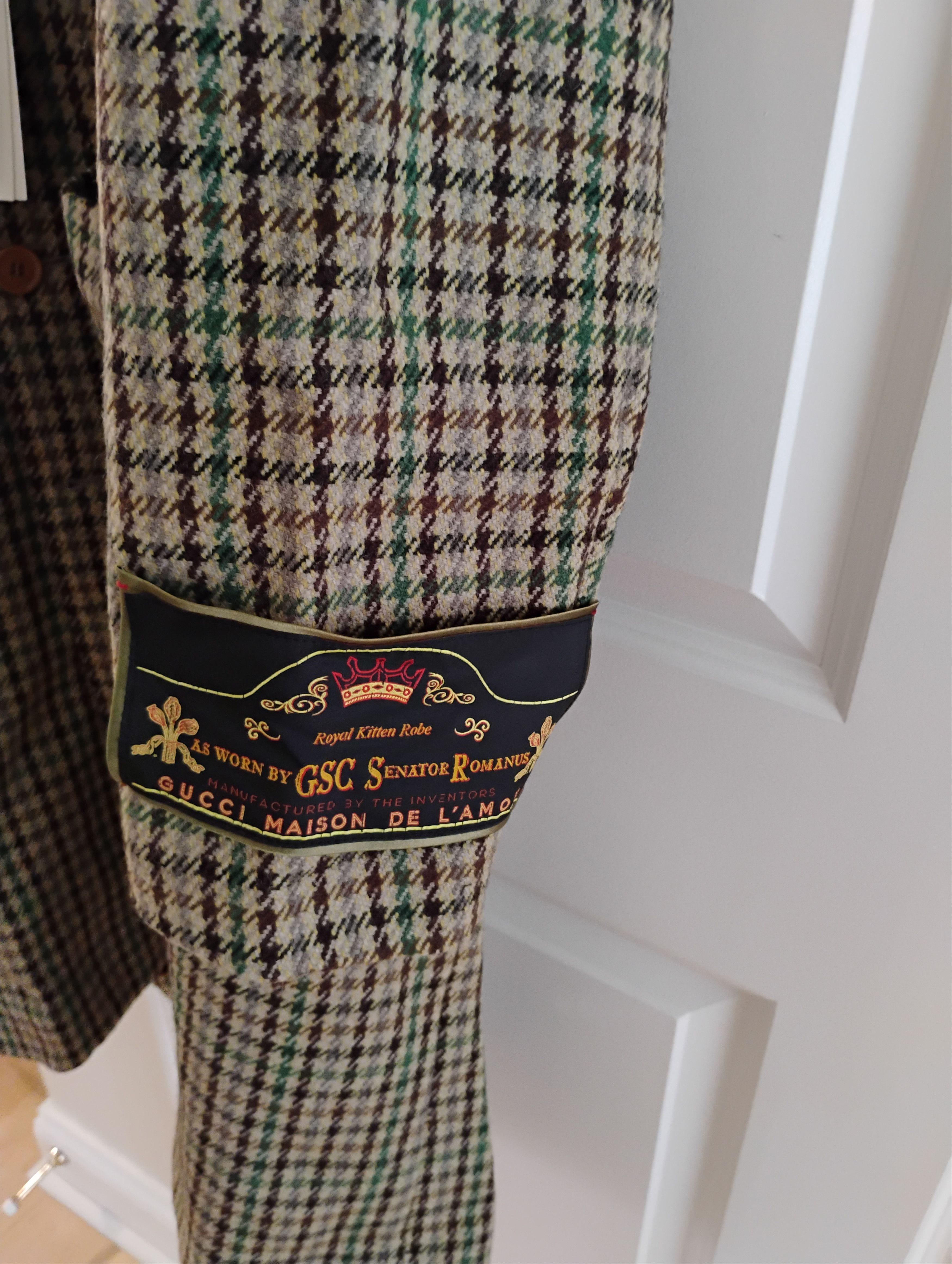 Gucci Authentic Gucci Mens Heavy Wool Coat 52 Bland New Size US L / EU 52-54 / 3 - 2 Thumbnail