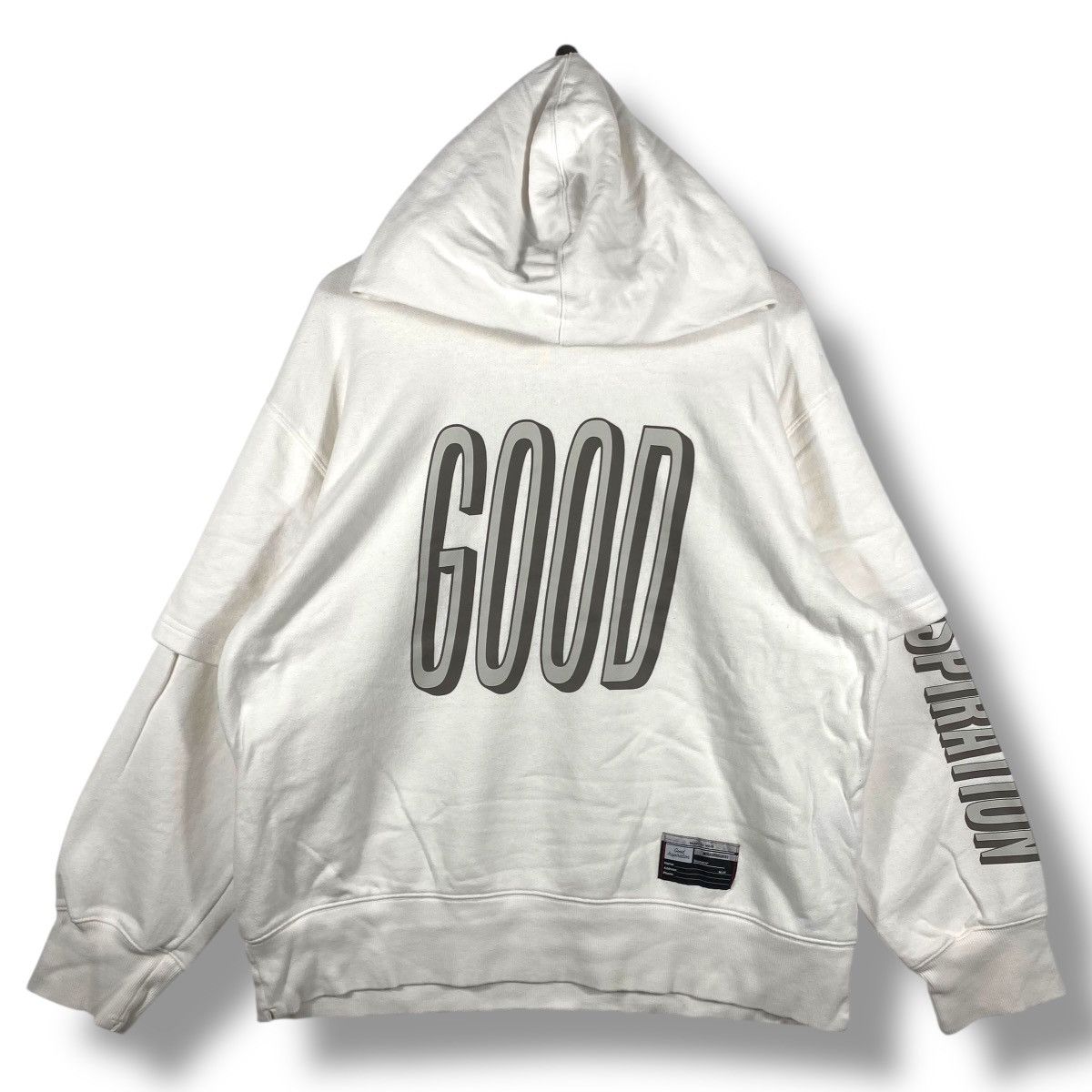 Maison MIHARA YASUHIRO Miharayasuhiro x GU Good Inspiration Hoodie Sweater Pullover Size US XXL / EU 58 / 5 - 1 Thumbnail
