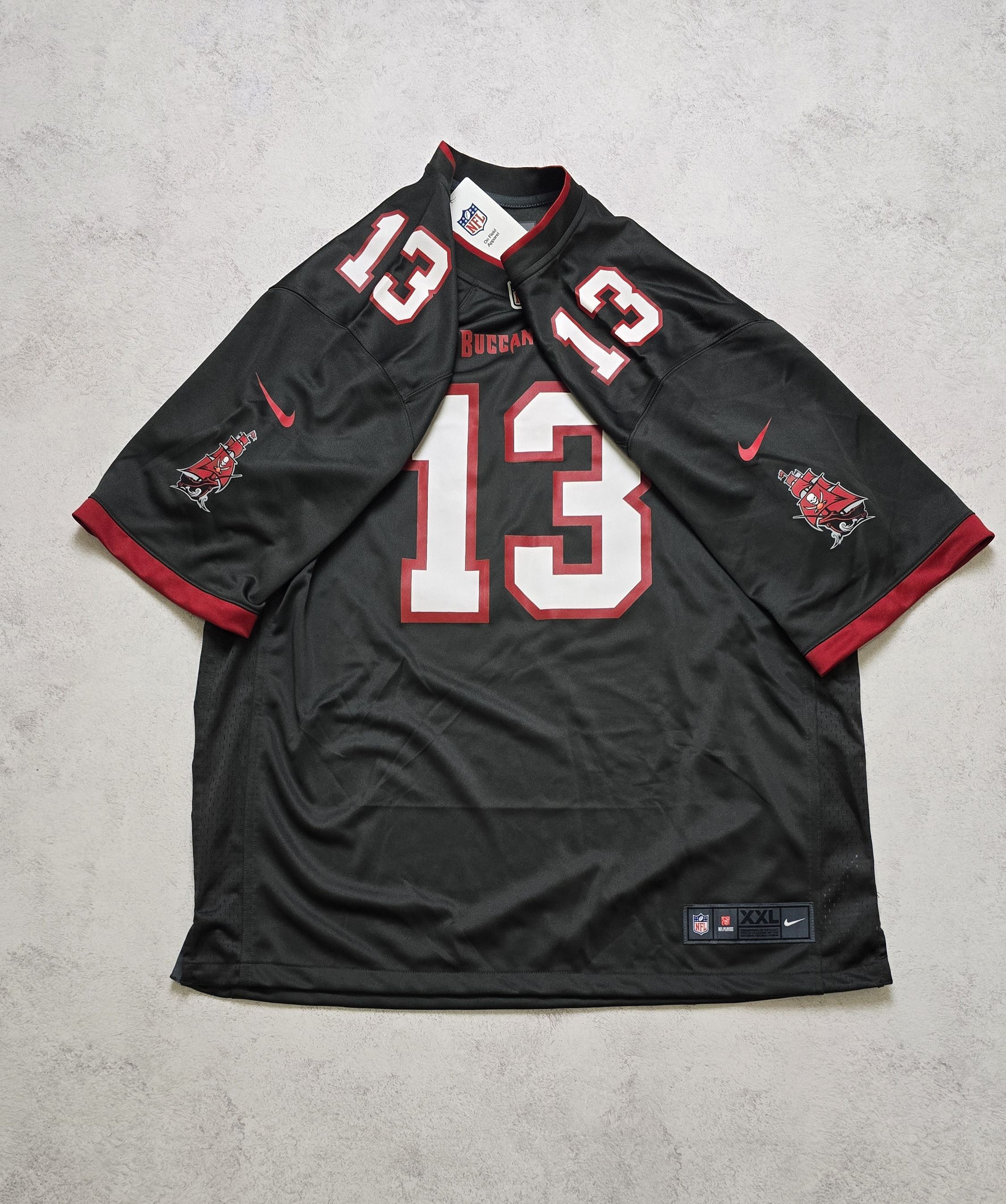 Nike Tampa Bay Buccaneers Mike Evans #13 Pewter Game NFL Jersey Size US XXL / EU 58 / 5 - 2 Thumbnail