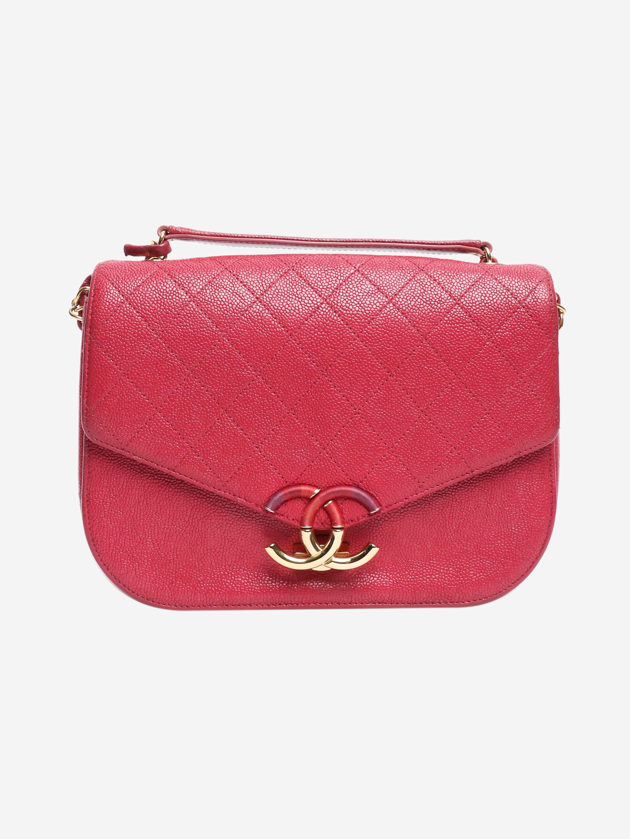 Chanel Pink 2018 CC caviar leather shoulder bag Size ONE SIZE - 1 Thumbnail