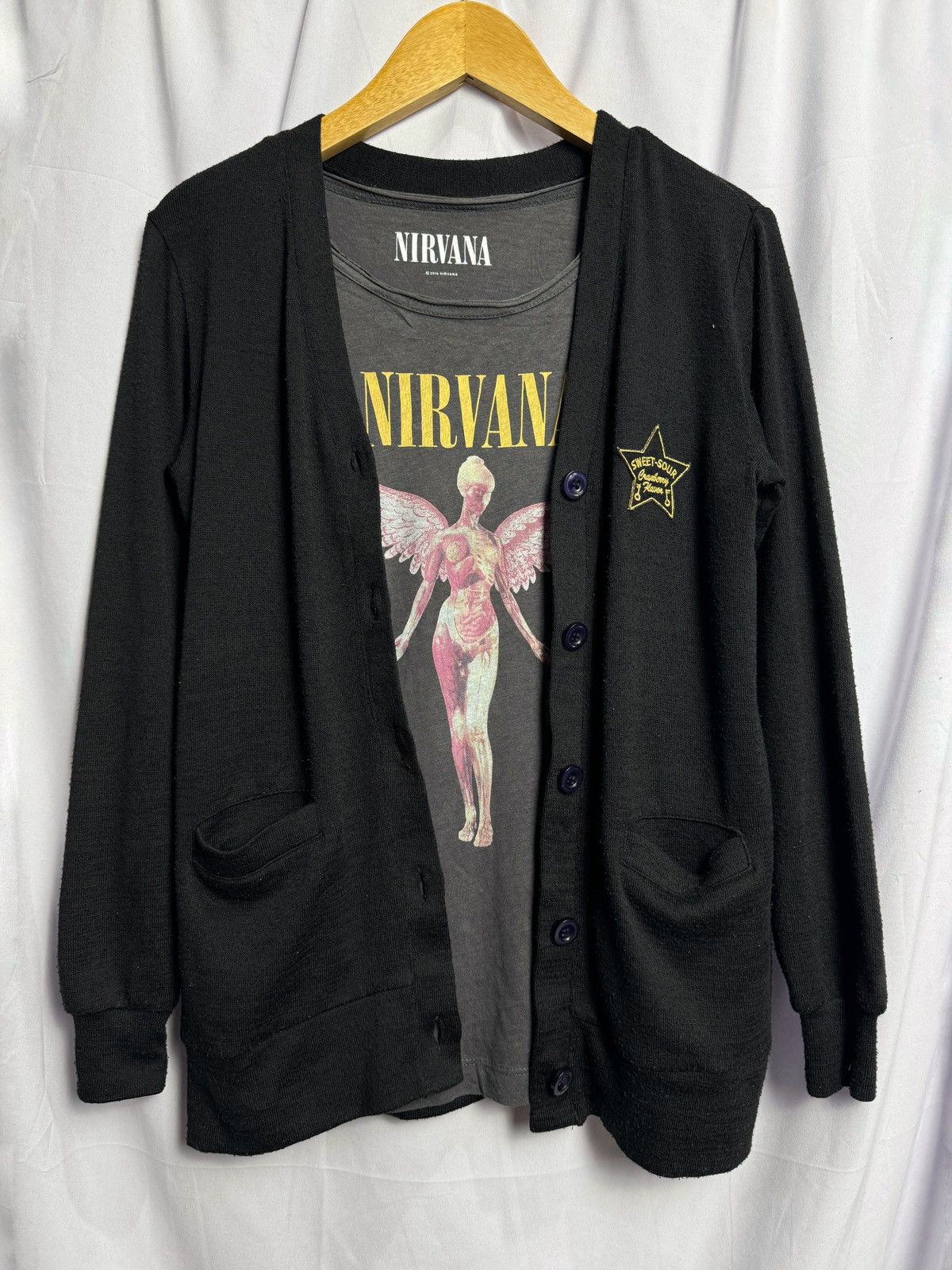 Beauty Beast × Hysteric Glamour × Japanese Brand Japanese 2000s Sweet Sour Cardigan Style Size US S / EU 44-46 / 1 - 1 Thumbnail