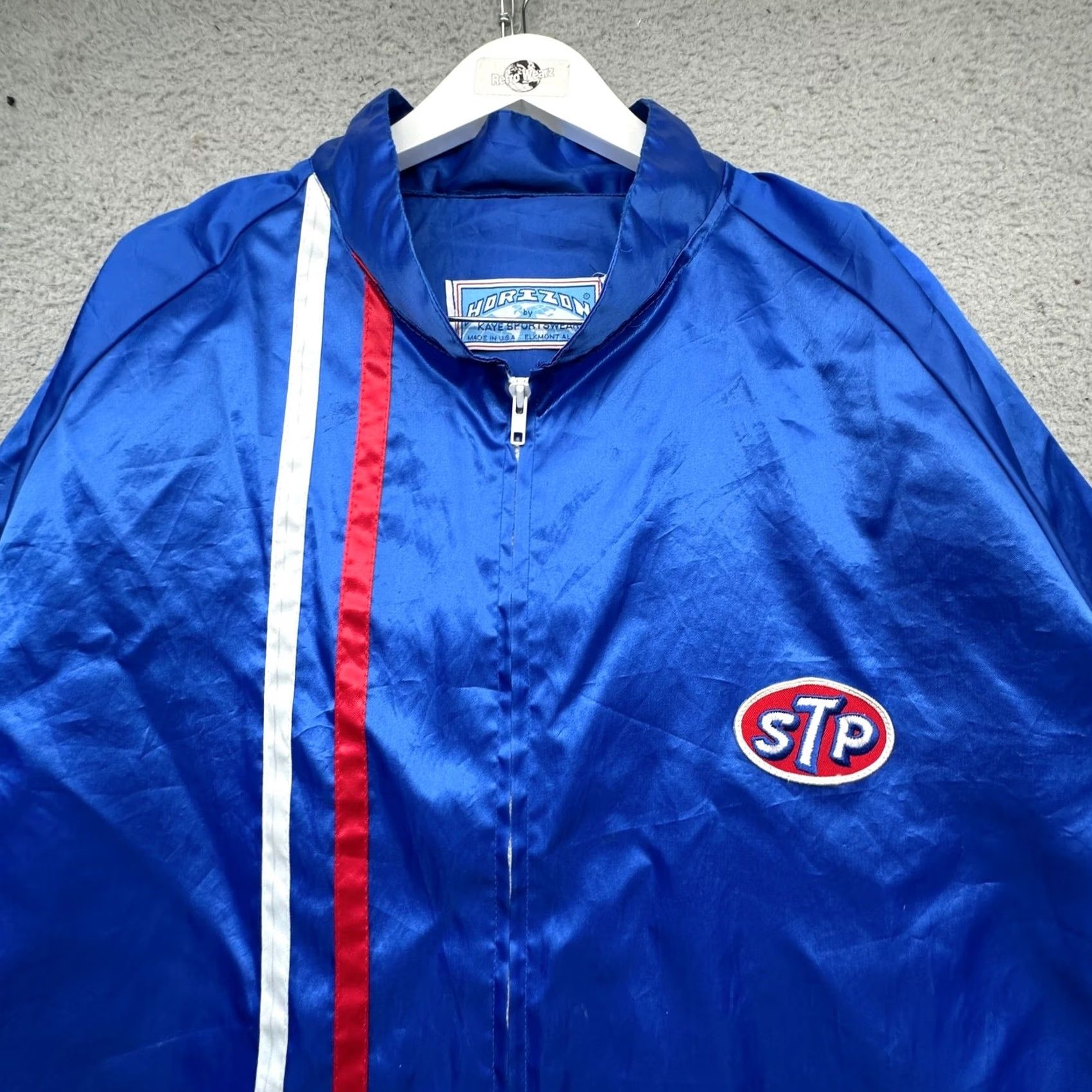 Vintage VINTAGE Horizon Kaye Jacket Windbreaker Racing Adult XXL Blue Euro Mens Size US XXL / EU 58 / 5 - 7 Thumbnail