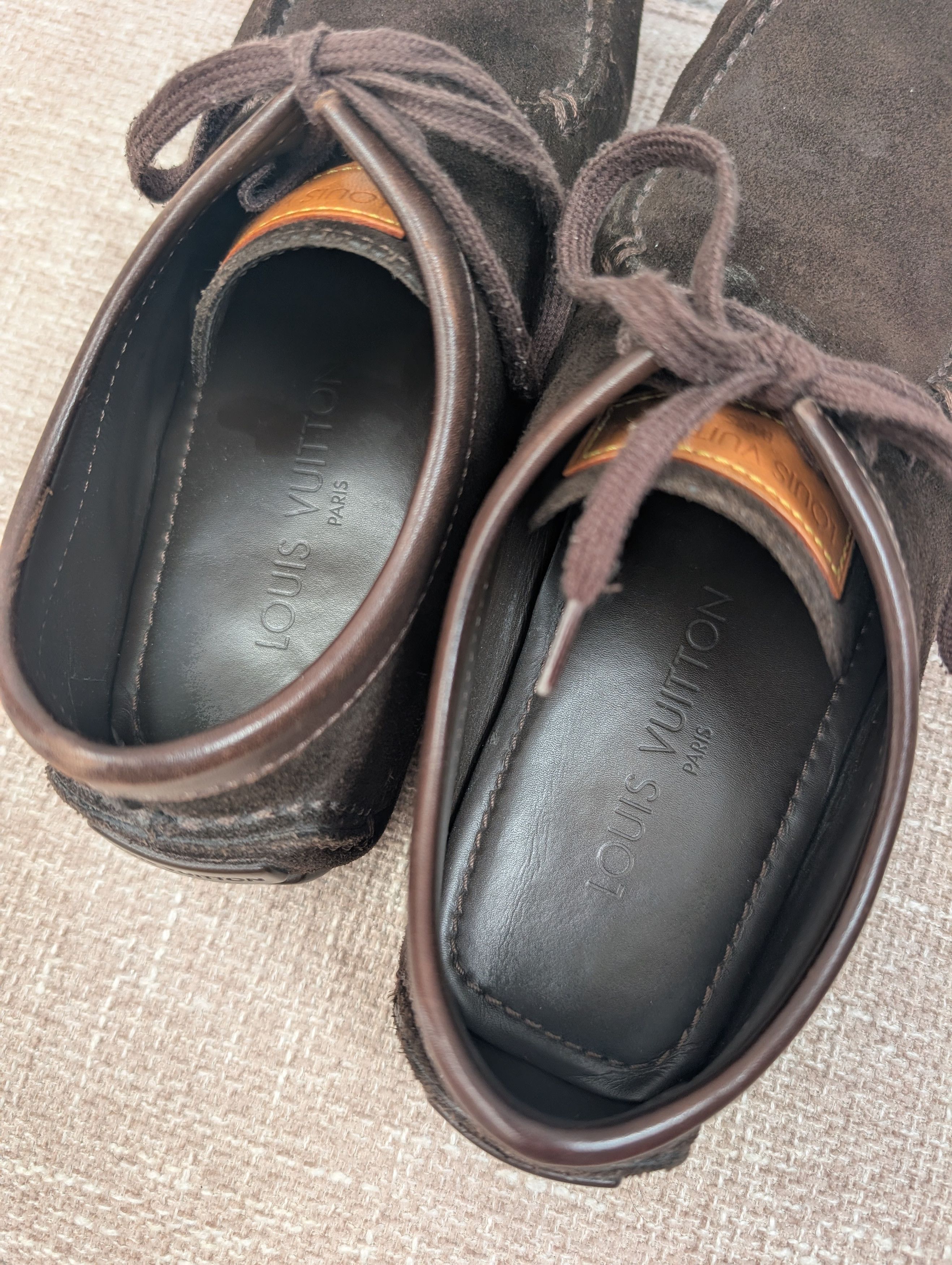 Louis Vuitton Louis Vuitton Men's Brown Suede Lombok Moccasin Size US 7.5 / EU 40-41 - 7 Thumbnail