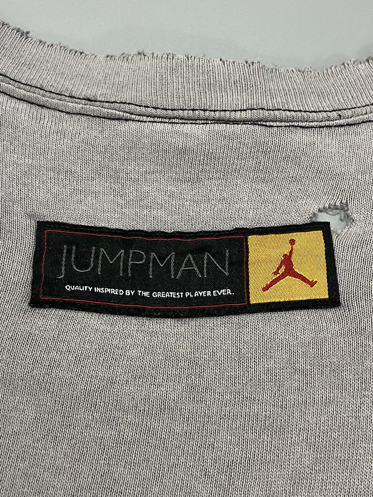 Nike Vintage 1990s Nike Air Jordan Jumpman tee Size US L / EU 52-54 / 3 - 9 Thumbnail