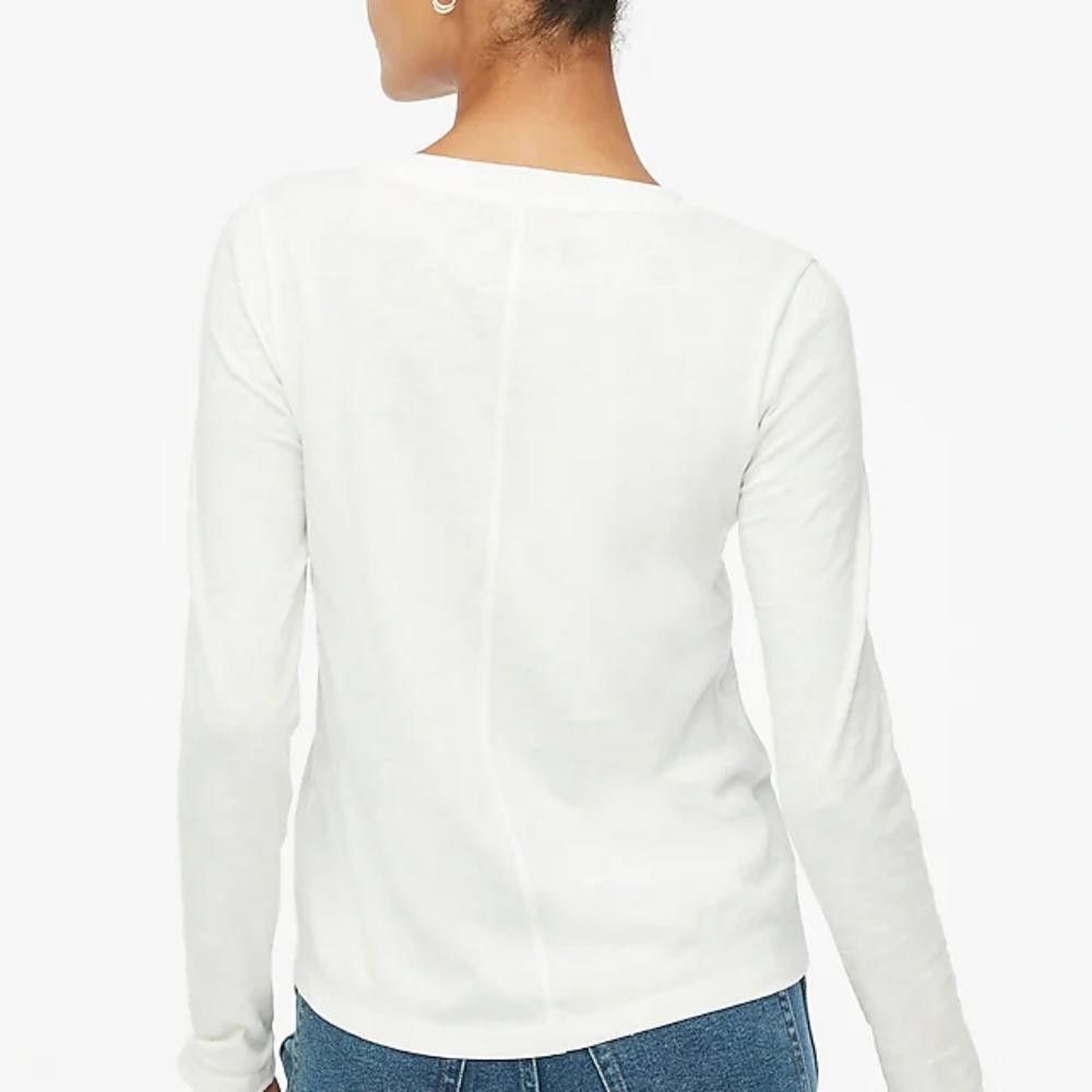 J.Crew J.Crew Girlfriend Tee Size S / US 4 / IT 40 - 2 Thumbnail