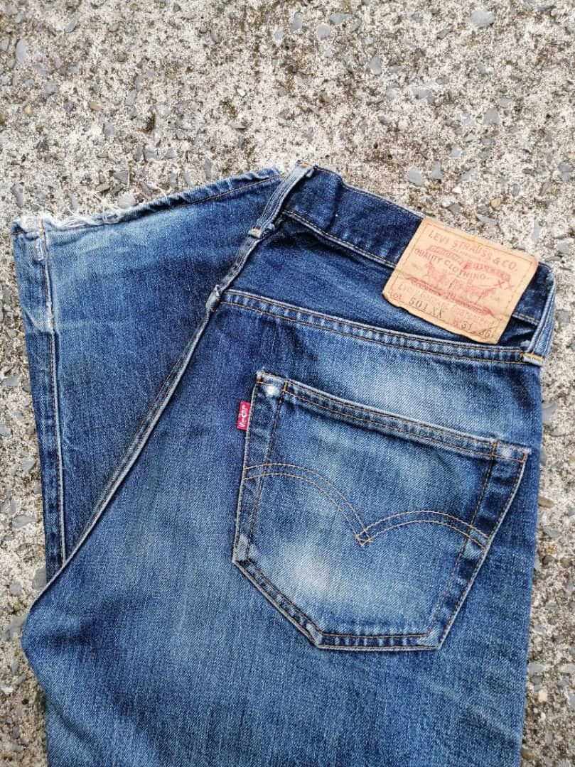 Levi's × Levi's Vintage Clothing Levi's Strauss 501XX Big E Selvedge Denim Jeans Size US 28 / EU 44 - 9 Thumbnail