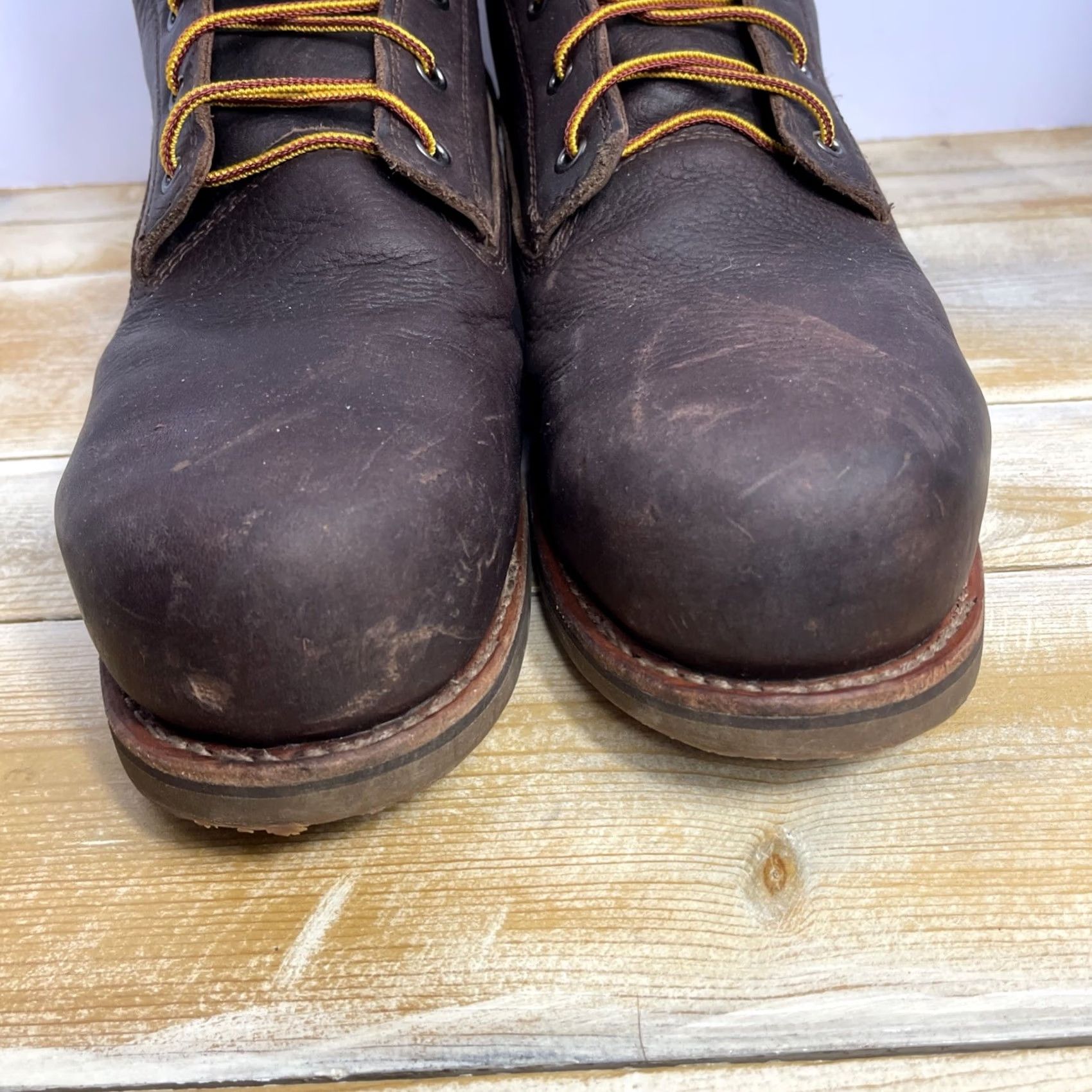 Chippewa Chippewa Boots Work Boots 13 D Leather Waterproof Composite Toe Met Guard CT PR Briar Brown Size US 13 / EU 46 - 5 Thumbnail