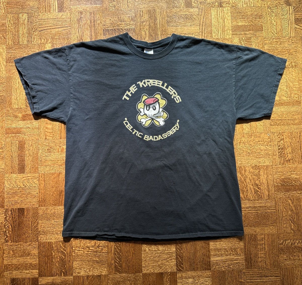 Band Tees Vintage Y2K The Kreellers Celtic Badassery Graphic Tee Size US XXL / EU 58 / 5 - 2 Thumbnail