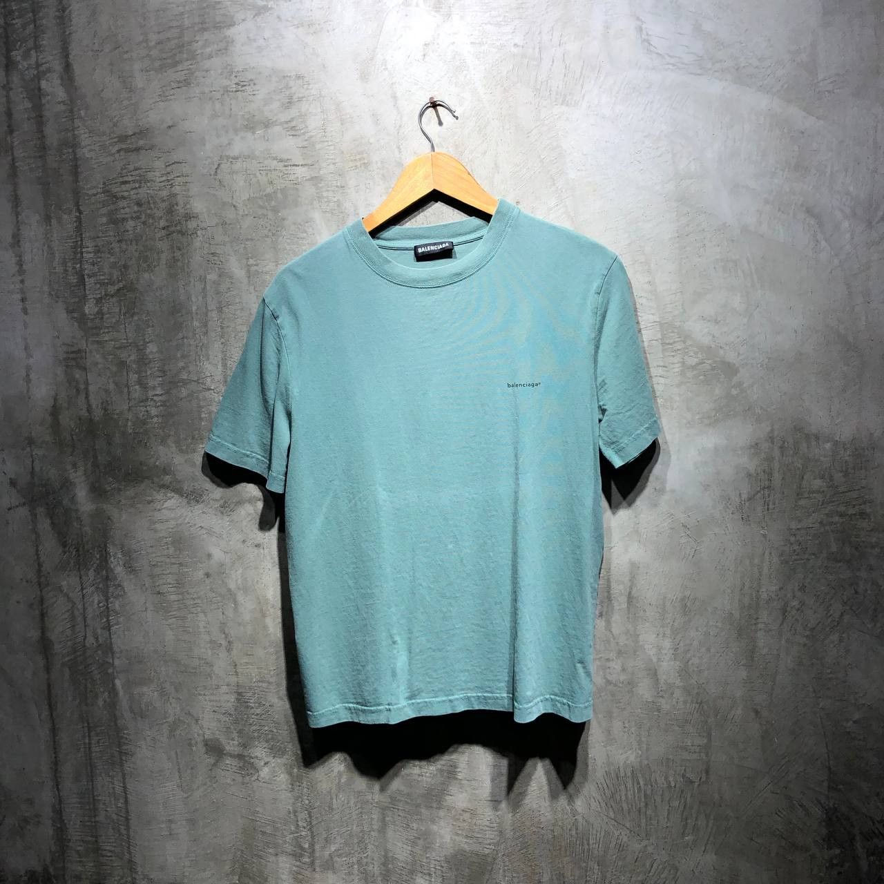 Balenciaga copy right small logo tee