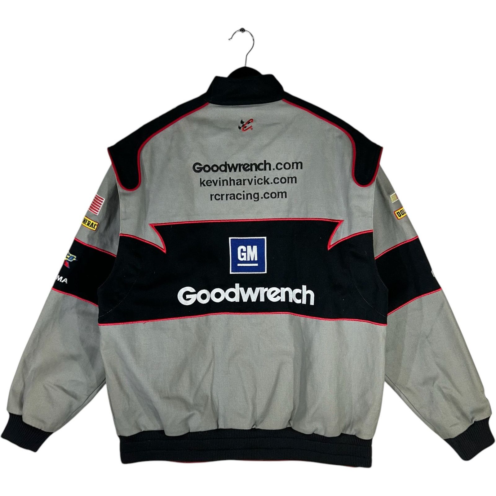 Chase Authentics Vintage Kevin Harvick Goodwrench Patch NASCAR Bomber Jacket Size US L / EU 52-54 / 3 - 5 Thumbnail