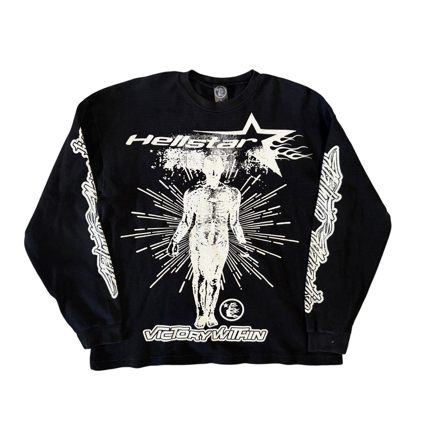 HELLSTAR Hellstar Studios Inner Star Long Sleeve Thermal Shirt Size US XL / EU 56 / 4 - 1 Thumbnail