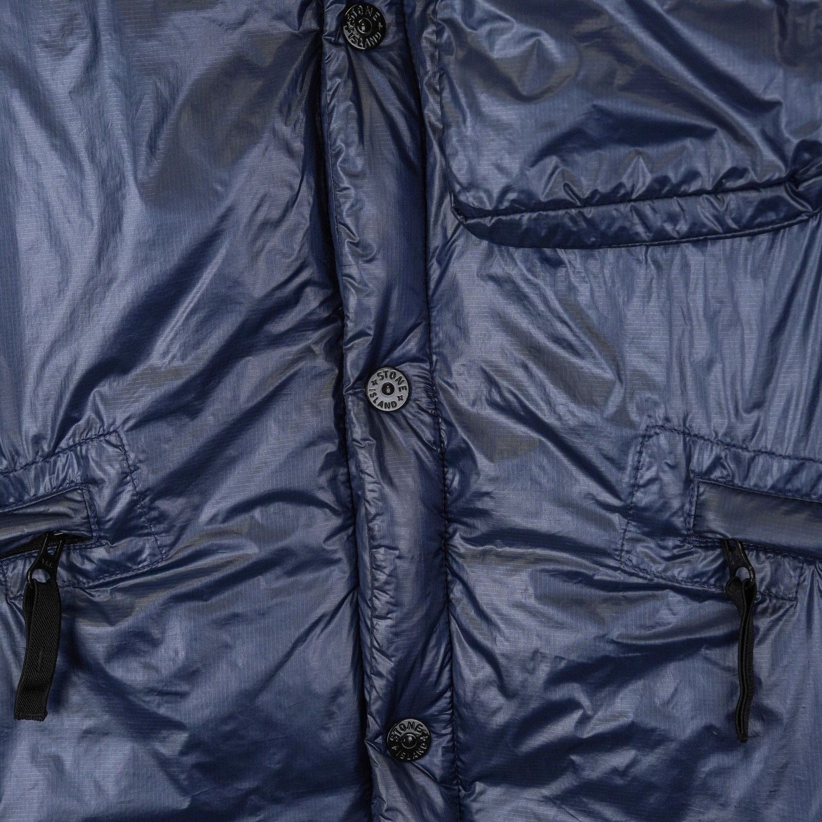 Stone Island Stone island pertex quantum y navy blue down vest jacket Size US XL / EU 56 / 4 - 10 Thumbnail