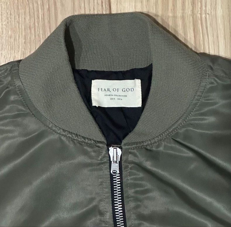 Fear of God Fear of God Olive green jacket Size US XL / EU 56 / 4 - 3 Thumbnail