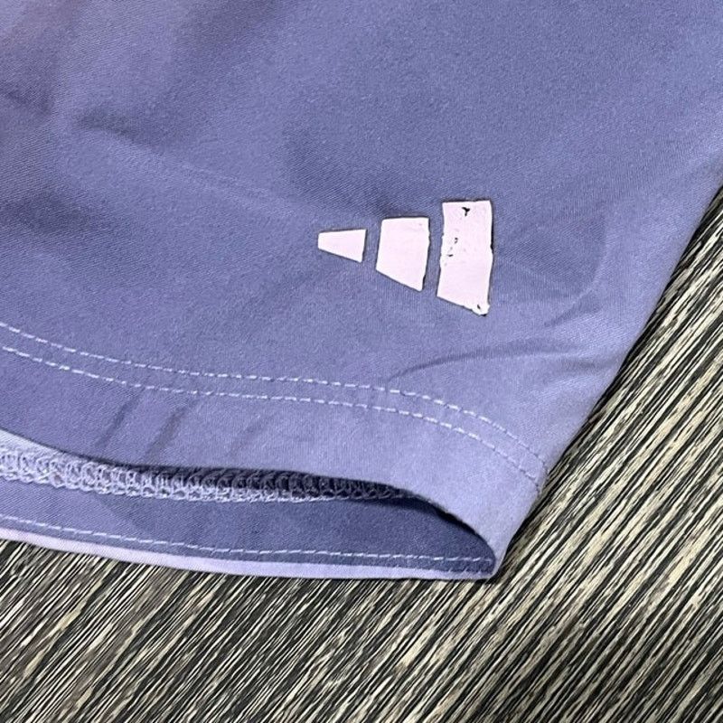 Adidas Adidas Girls Youth Shorts Elastic Waist Purple Pink XL Size 38" / US 16 / IT 52 - 4 Thumbnail