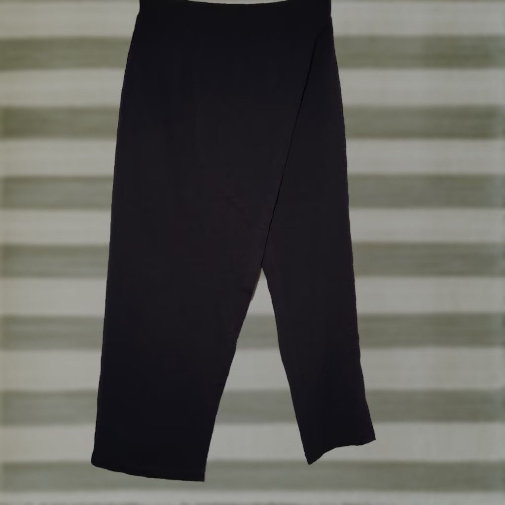 Vintage VINTAGE IMAN Global Chic Leggings Skirted Leggings Women XS S Black Nylon Spandex Rayon Stretch Knit 1999 Home Shopping Network Mens? Size 28" / US 6 / IT 42 - 1 Thumbnail