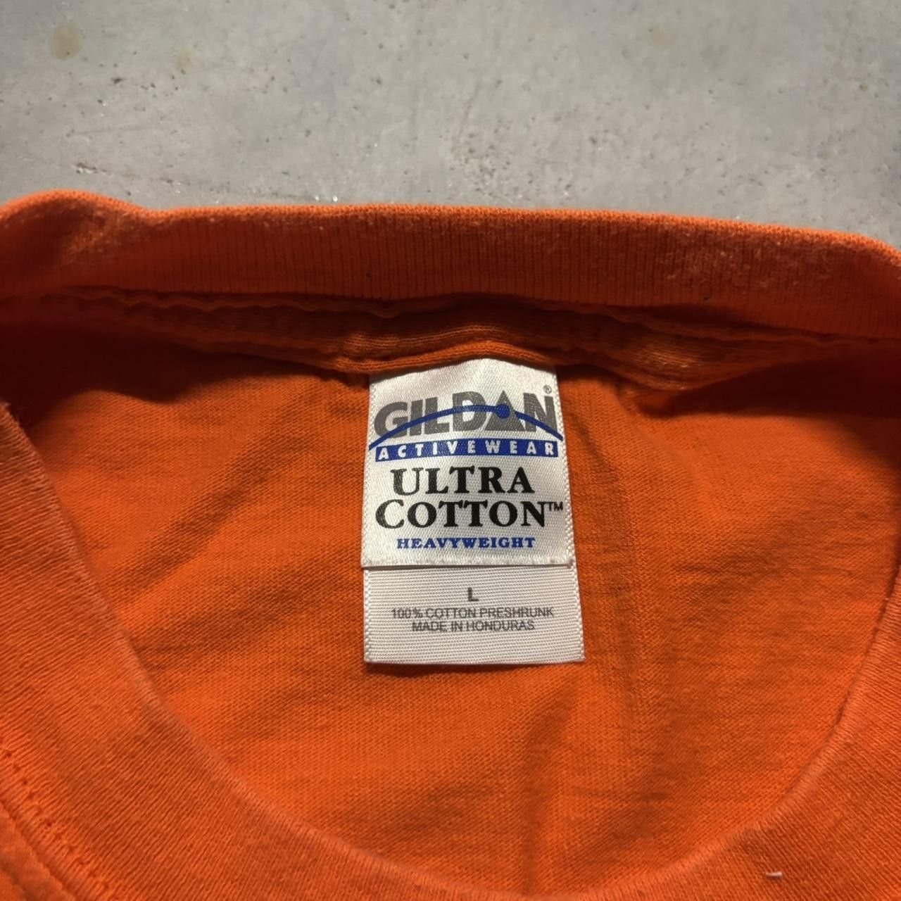 Japanese Brand × Vintage Crazy Vintage Y2K/2000s Orange University Of Illinois College Essential Tee! Size US L / EU 52-54 / 3 - 3 Thumbnail