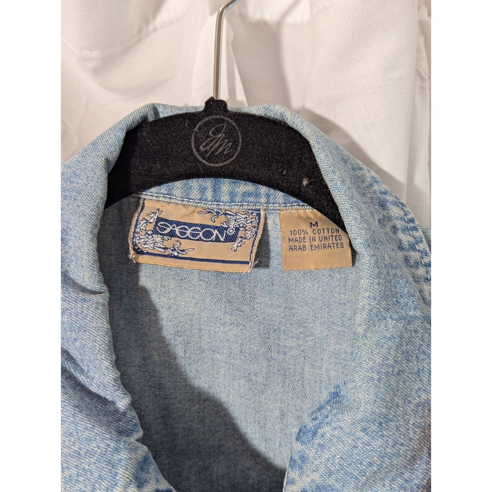 Other VTG 70s Sasson Denim Vest - Med - Retro Dark Wash Jean Vest Size M / US 6-8 / IT 42-44 - 2 Thumbnail