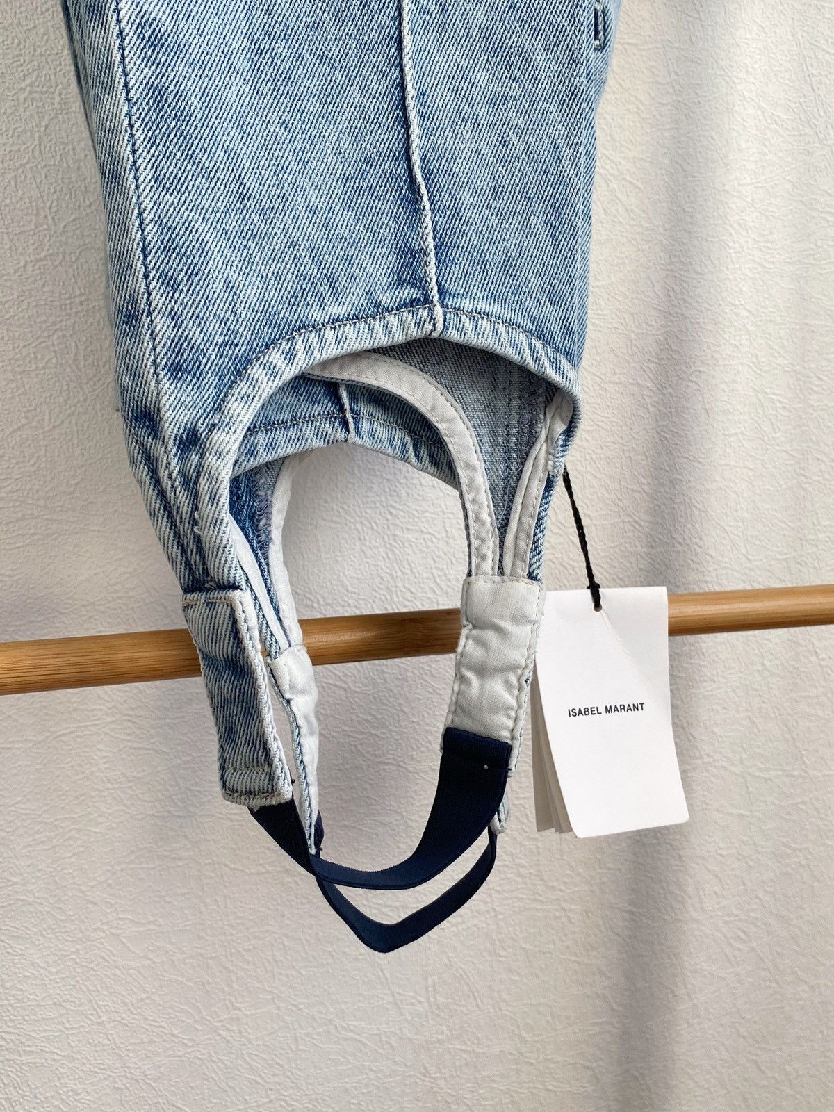 Isabel Marant Isabel Marant - Nanouli High-Rise Skinny Stirrup Jeans Size 26" / US 2 / IT 38 - 3 Thumbnail