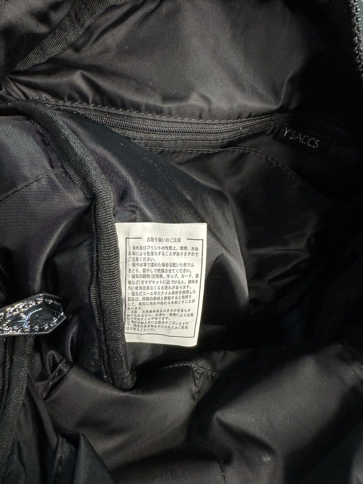 Designer × Japanese Brand × Yohji Yamamoto Y’saccs Yohji Yamamoto Mini Nylon Backpack Size ONE SIZE - 9 Thumbnail