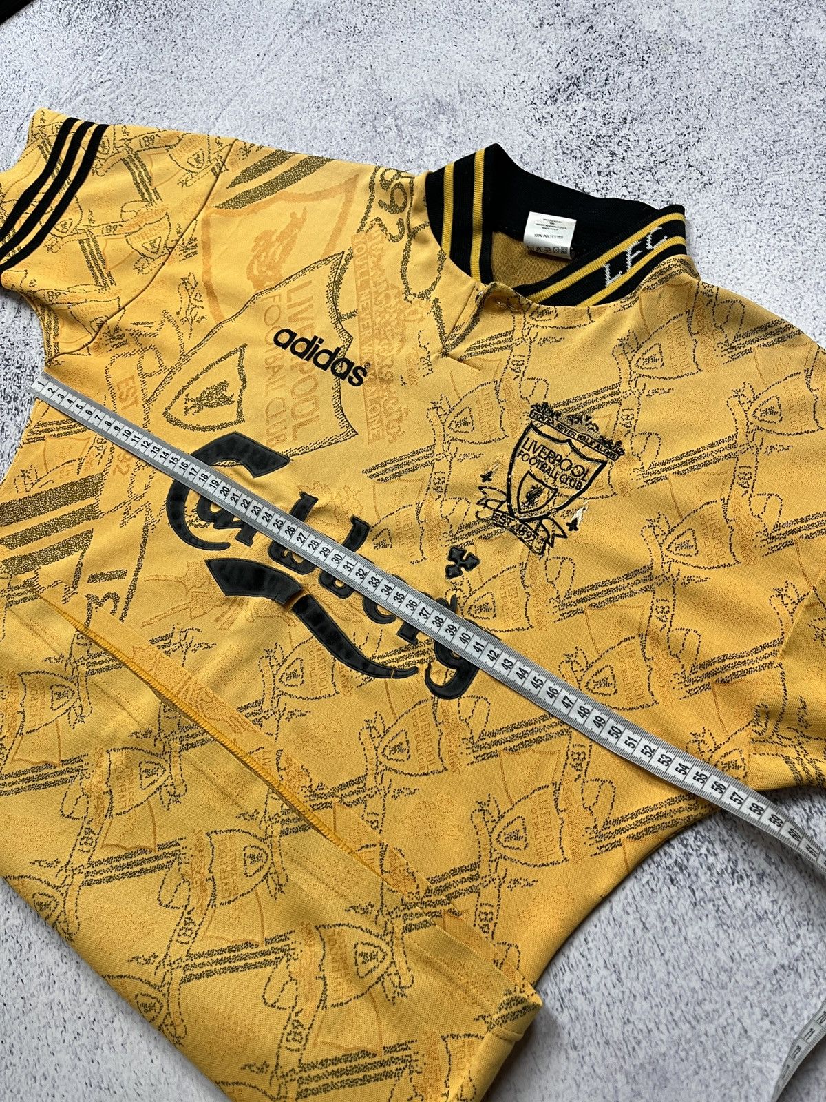 Adidas Vintage Adidas Liverpool 1994 1996 Third Shirt Soccer Jersey Size US M / EU 48-50 / 2 - 17 Thumbnail