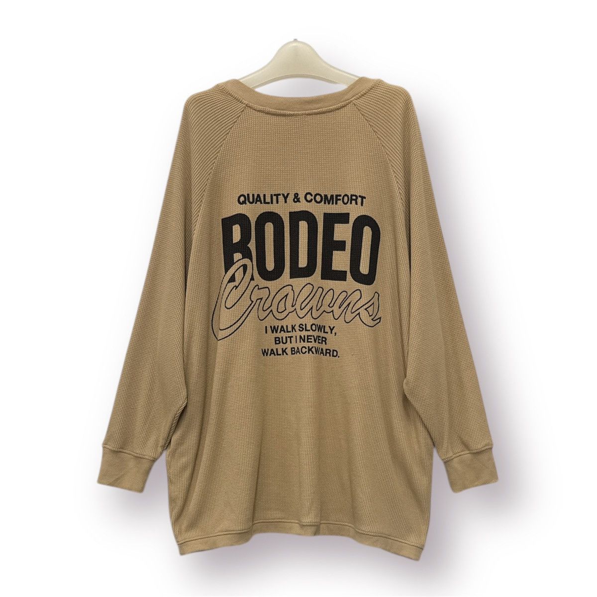 MIDNIGHT RODEO 🔥 Rodeo Crowns Japon Waffle Cotton Open Cardigan Size US L / EU 52-54 / 3 - 1 Thumbnail