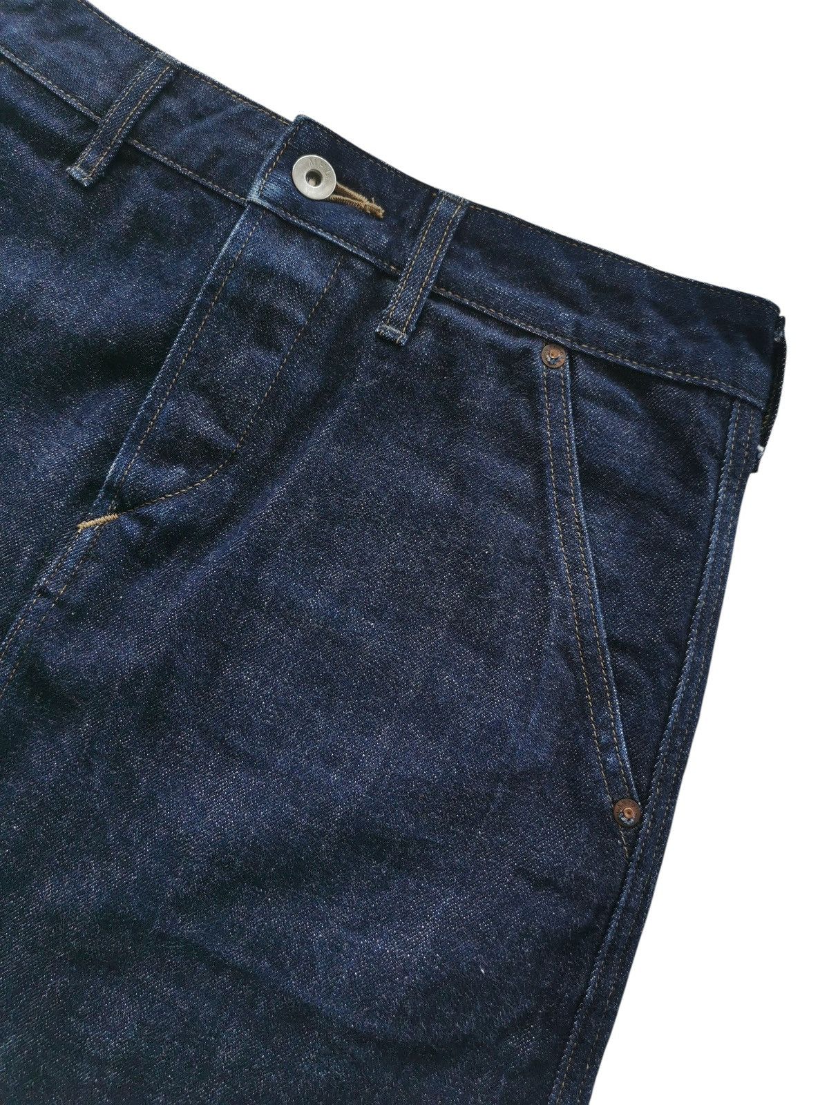 Margaret Howell × Snow Peak Margareth Howell Denim Skirt With Selvedge Buckle Size 28" / US 6 / IT 42 - 5 Thumbnail