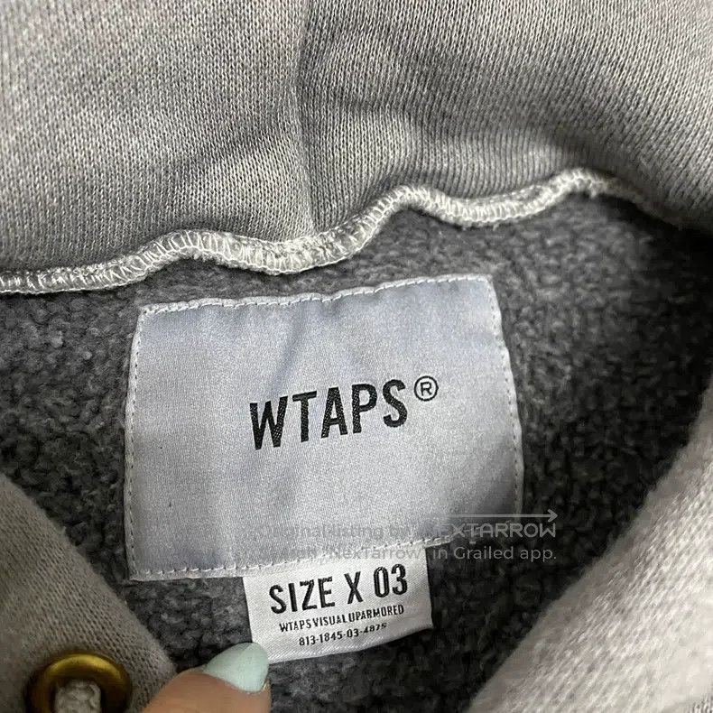 Wtaps Wtaps Wash the waxed hoodie Size US L / EU 52-54 / 3 - 5 Thumbnail