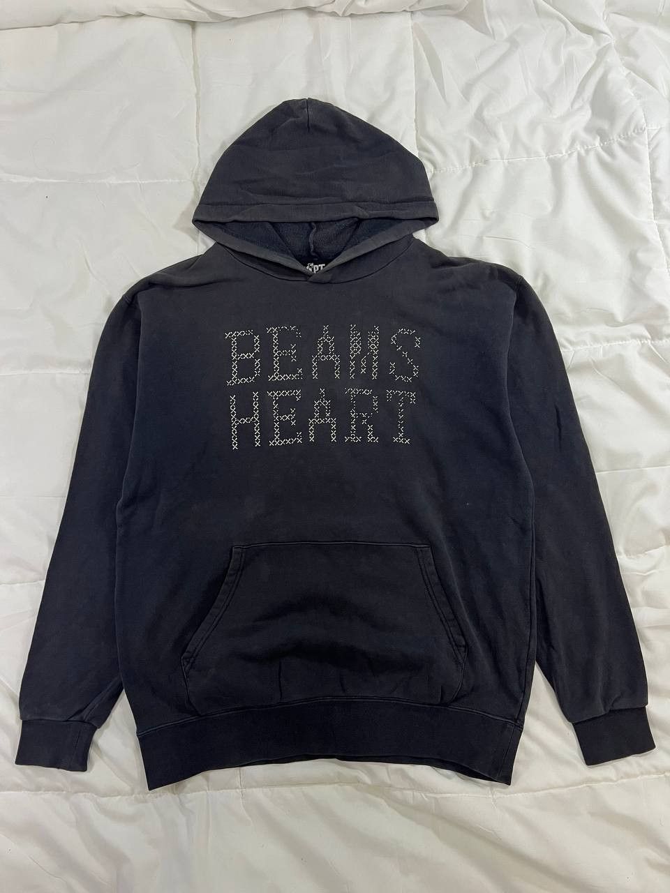 Beams Plus × Japanese Brand Beams Heart x P.O.P.T Goodluckfix College Hoodie Size US L / EU 52-54 / 3 - 1 Thumbnail