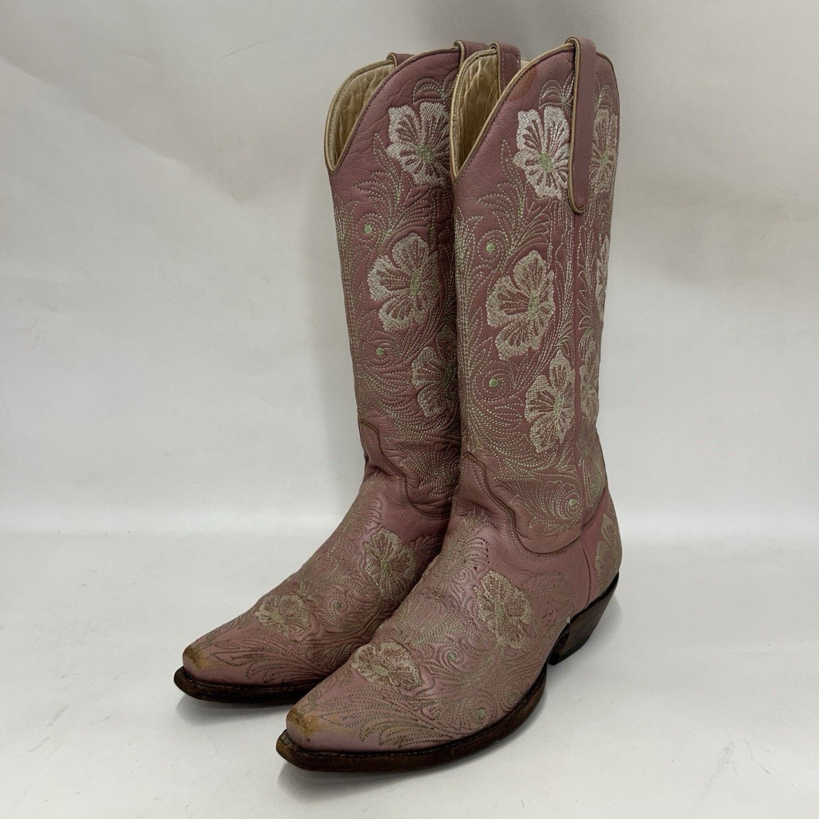 Old Gringo Old Gringo Embroidered Floral Western Boots “Pink” Size US 7 / IT 37 - 4 Thumbnail