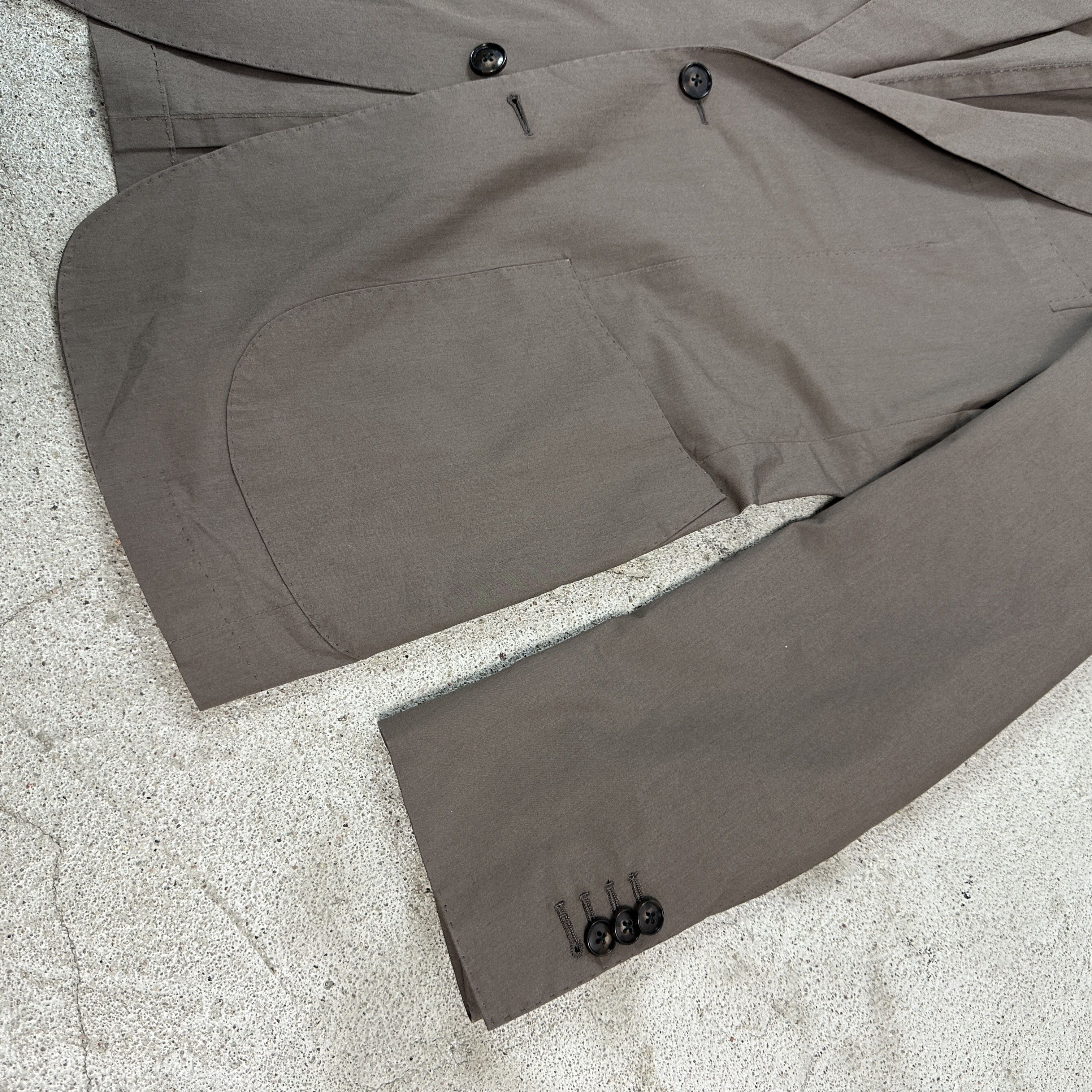 Suitsupply × Vintage Casual Vintage Y2K Archive Suitsupply Lazio Cotton Jacket Size 50S - 5 Thumbnail