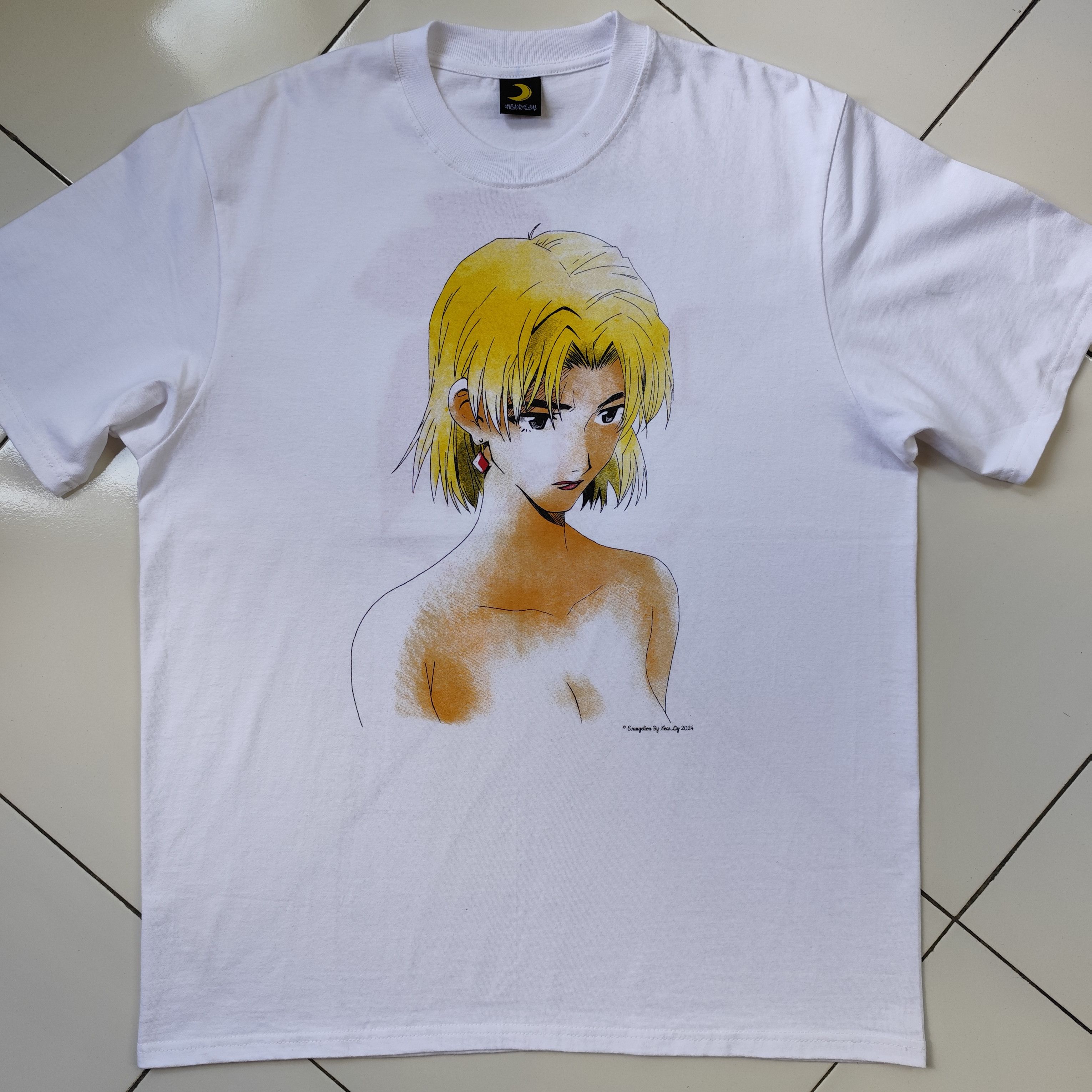 Anime × Japanese Brand × Vintage NEON GENESIS EVANGELION RITSUKO AKAGI RARE MANGA ANIME Size US XL / EU 56 / 4 - 3 Thumbnail
