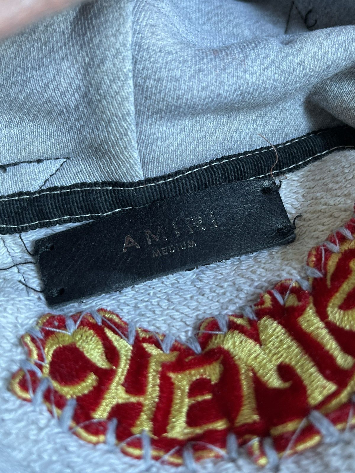Amiri Amiri Chemist Star Patch Orange Hoodie Size US M / EU 48-50 / 2 - 10 Thumbnail