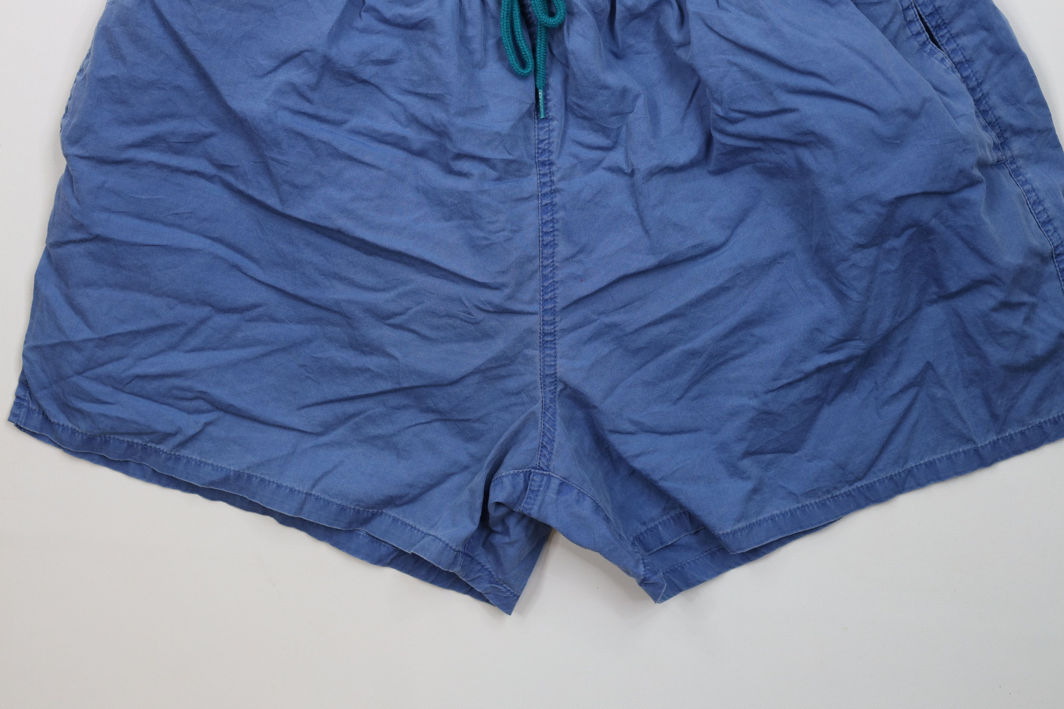 Vintage Vintage 90s Streetwear Blank Above Knee Lined Shorts Trunks Size US 34 / EU 50 - 4 Thumbnail