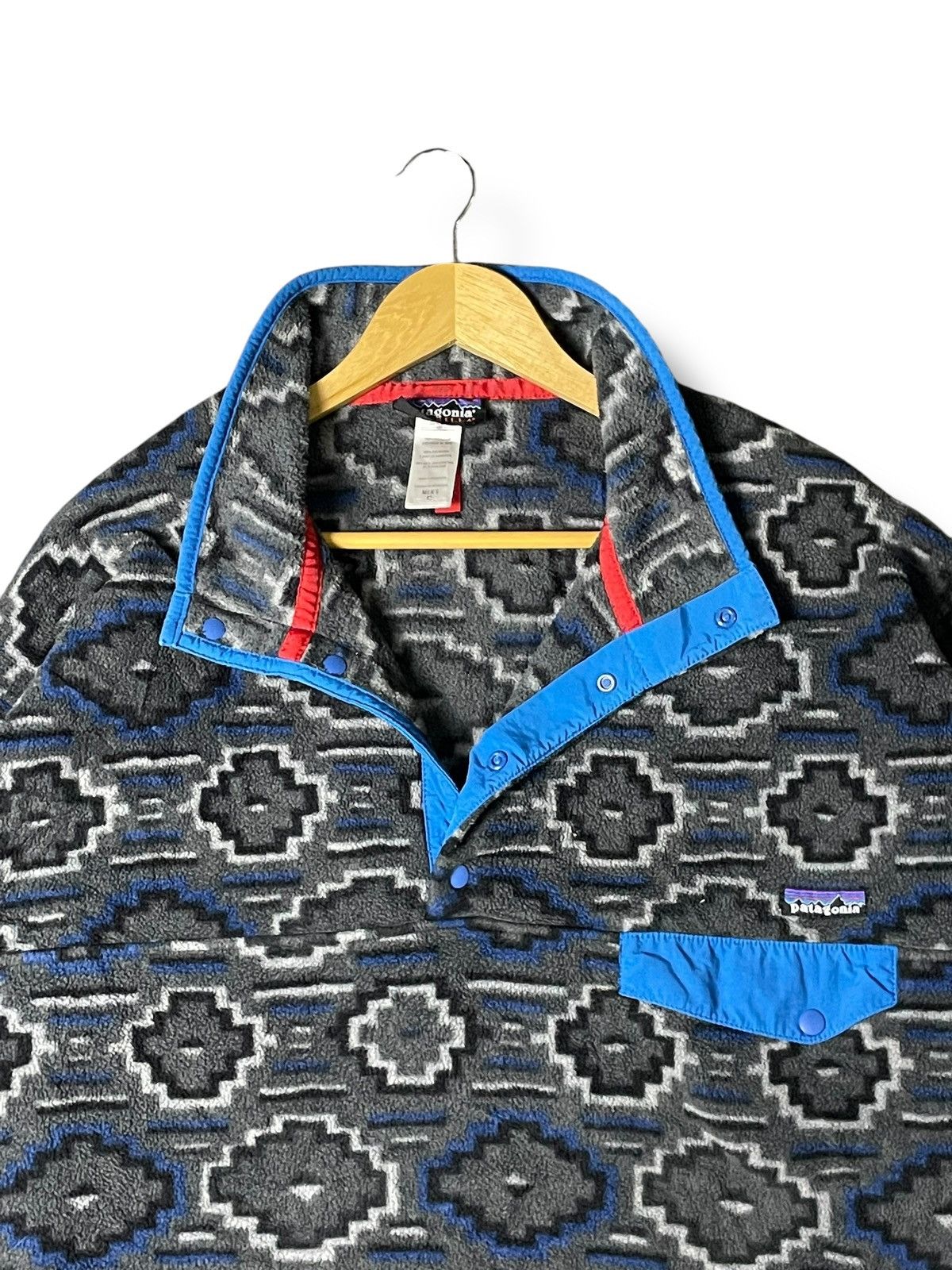 Patagonia Patagonia x Synchilla Snap Fleece Pullover Tribal (32) Size US L / EU 52-54 / 3 - 2 Thumbnail