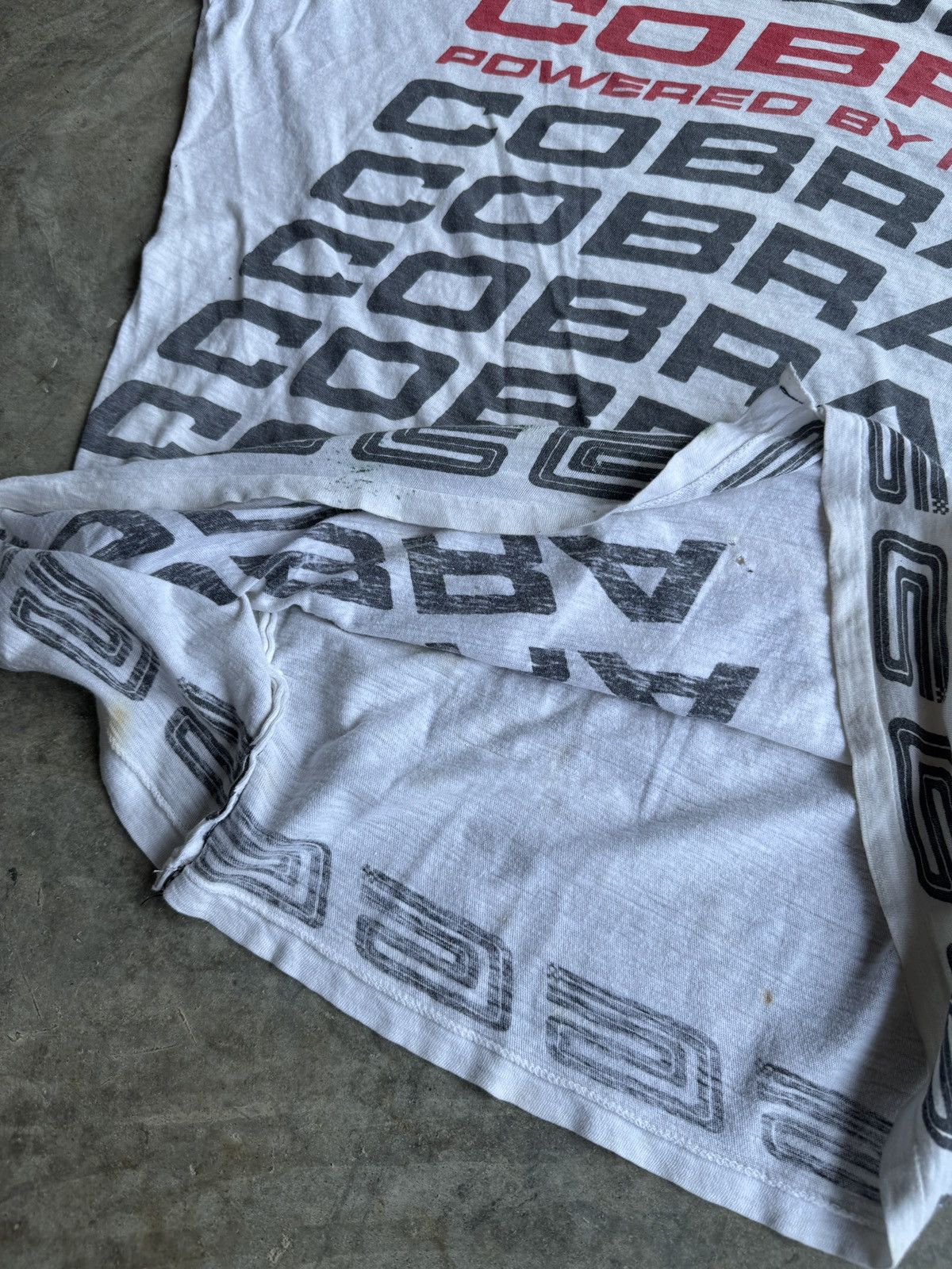 Ford *RARE* CARROLL SHELBY ENTERPRISES VINTAGE T SHIRT COBRA FORD Size US XXL / EU 58 / 5 - 24 Thumbnail