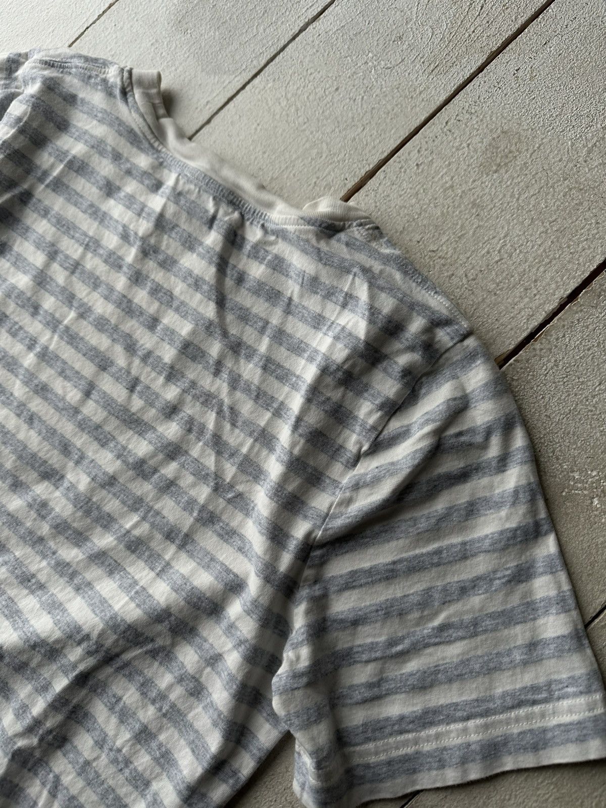 Cos 🚨 COS STRIPED LUXURY WOMEN T-SHIRT BLUE WHITE Size M / US 6-8 / IT 42-44 - 11 Thumbnail