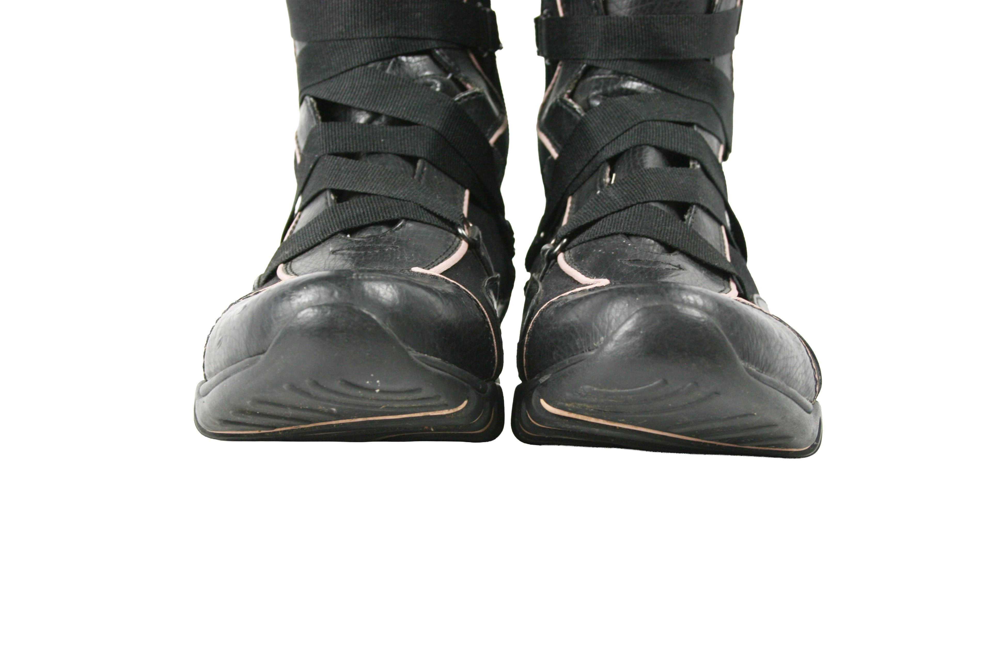 Mustang 00S Y2K Moto Biker Strap Boots Vintage Size US 10 / IT 40 - 4 Thumbnail