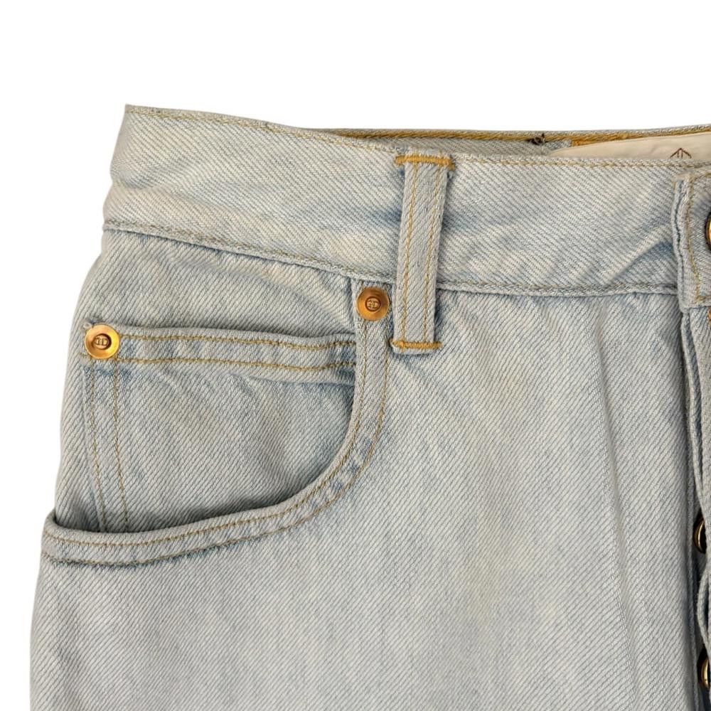 Golden Goose Golden Goose Made in Italy Light Blue Jeans Size 26 Size 26" / US 2 / IT 38 - 9 Thumbnail